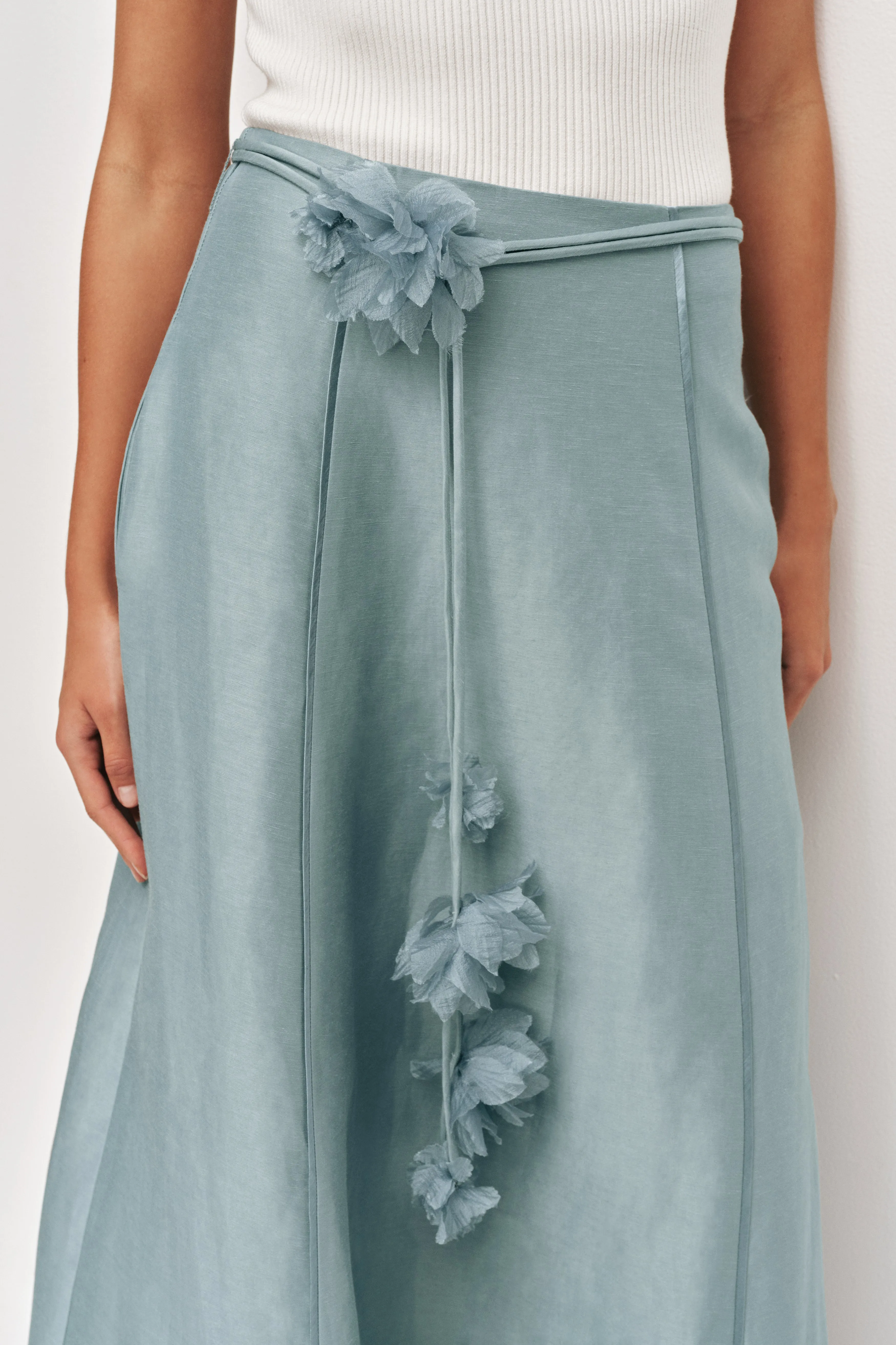 Demi Midi Skirt sold by Aje product image thumbnail 4
