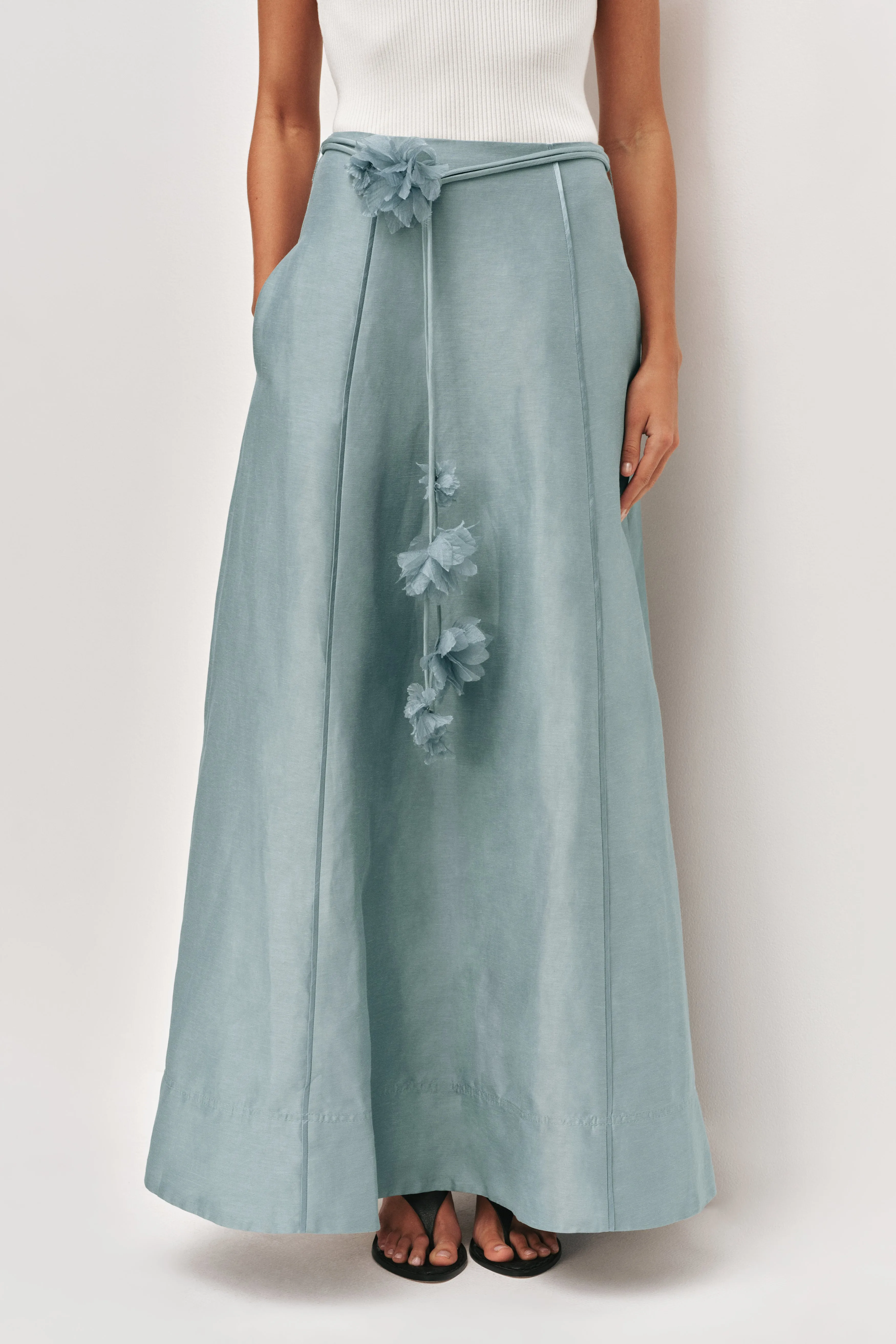 Demi Midi Skirt sold by Aje product image thumbnail 3