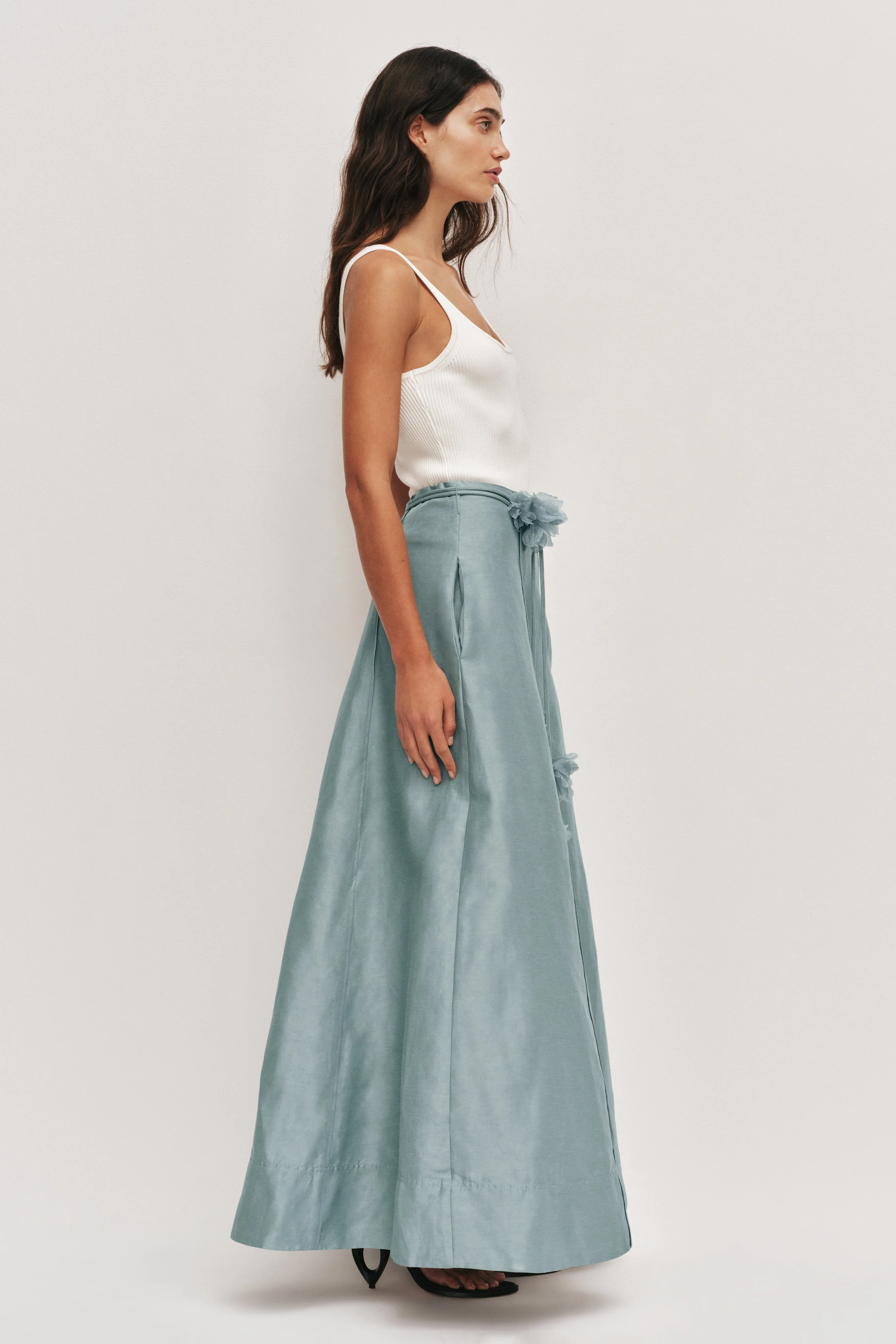 Demi Midi Skirt sold by Aje product image thumbnail 5