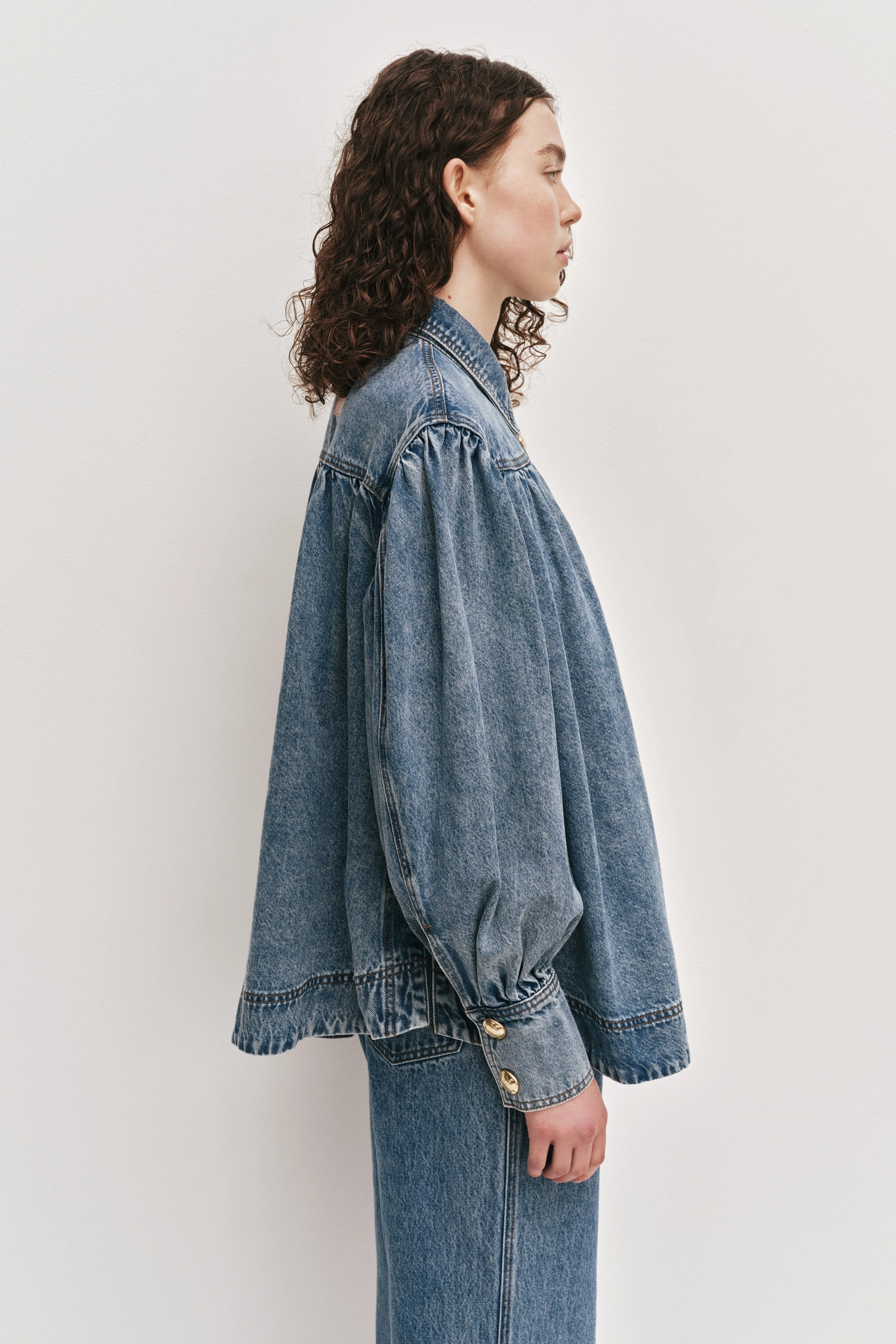 Lorraine Denim Blouse sold by Aje product image thumbnail 5