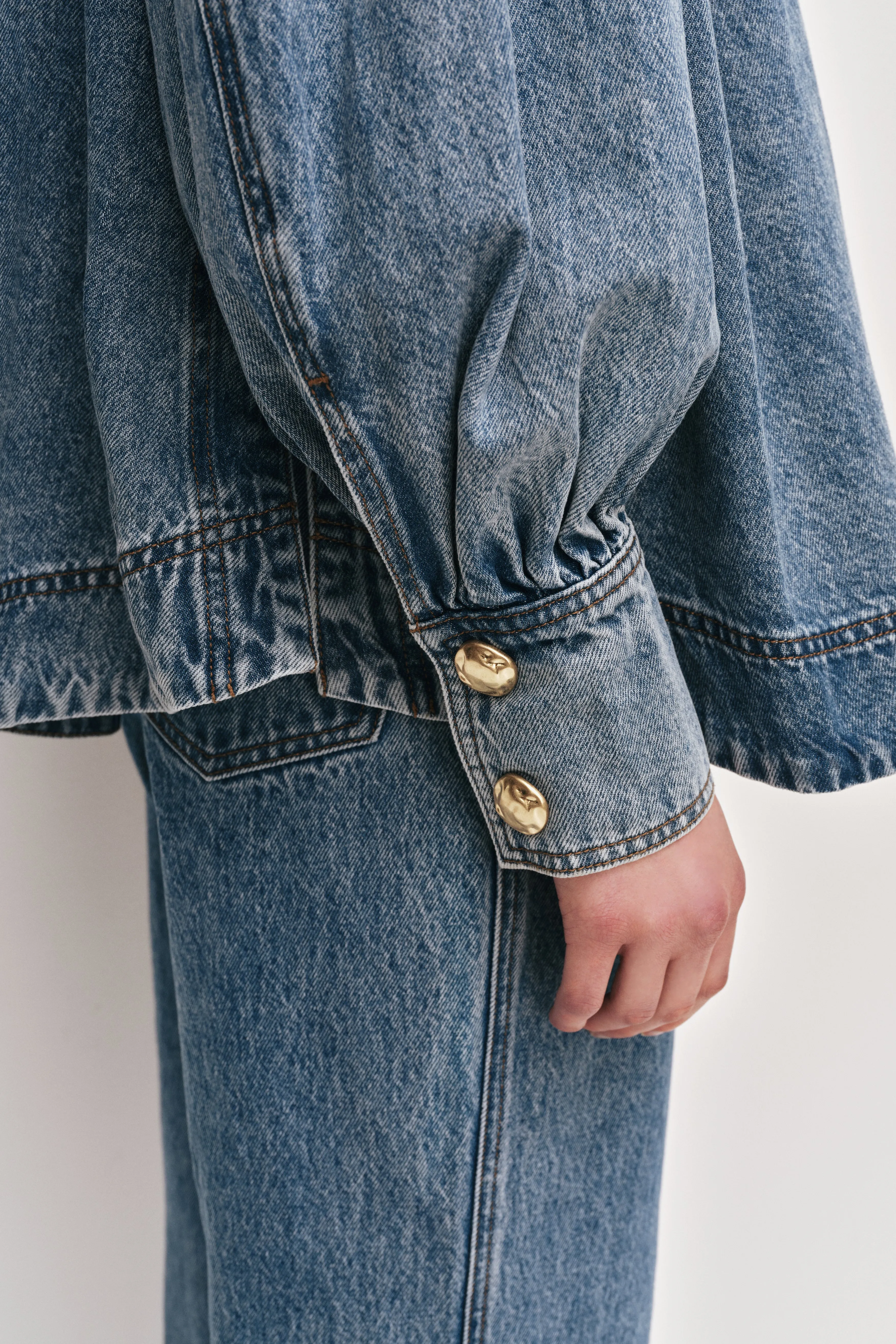 Lorraine Denim Blouse sold by Aje product image thumbnail 4
