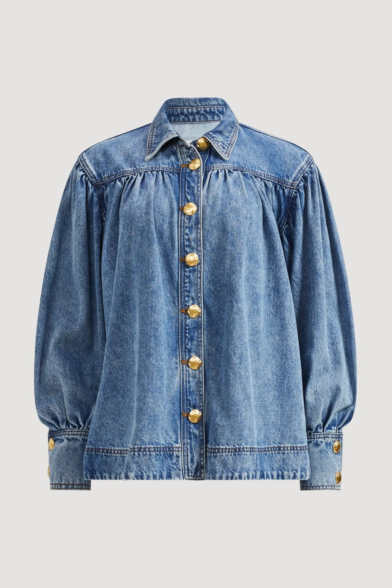 Lorraine Denim Blouse sold by Aje product image thumbnail 2