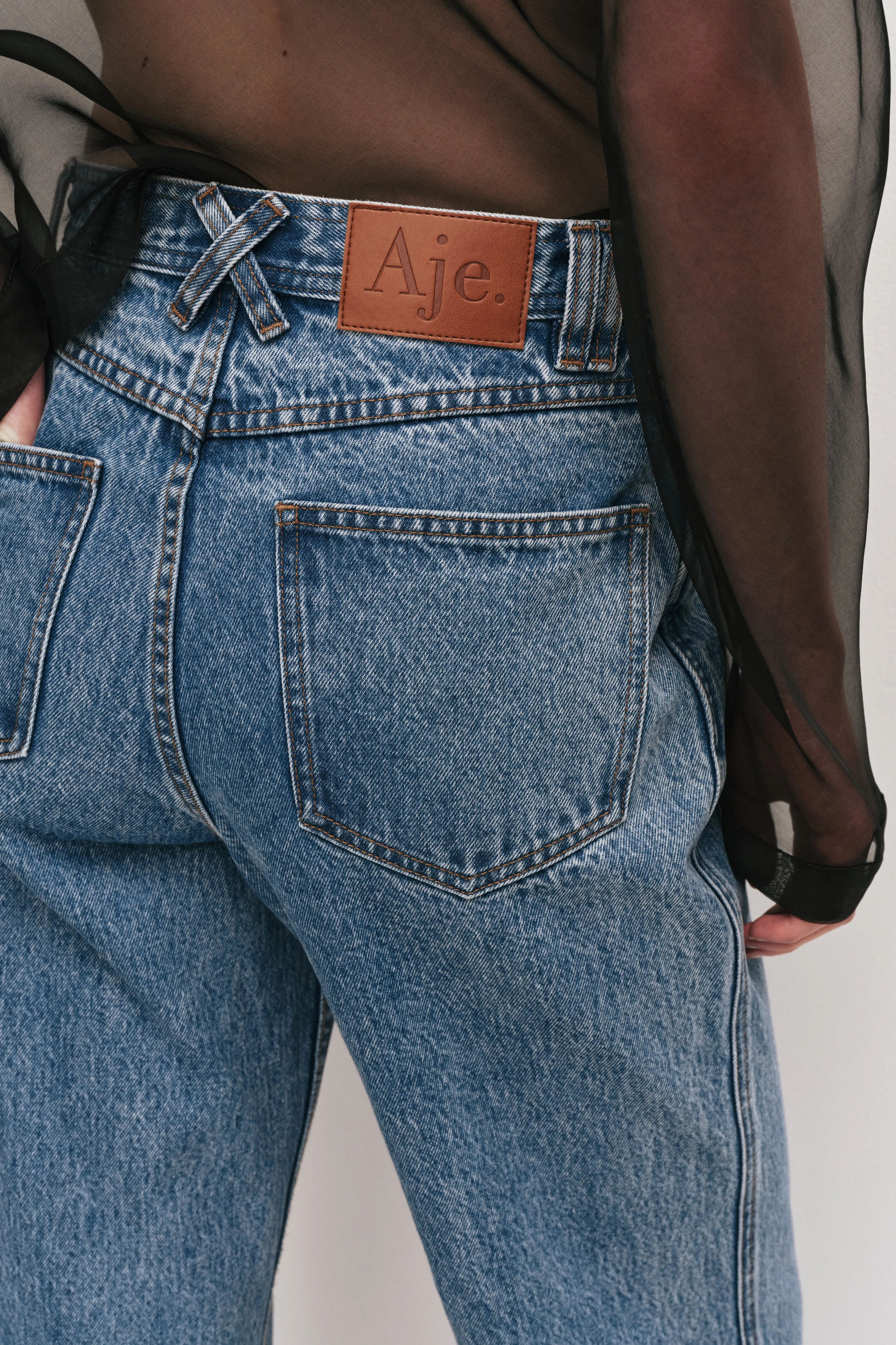 Lorraine Denim Jean sold by Aje product image thumbnail 5