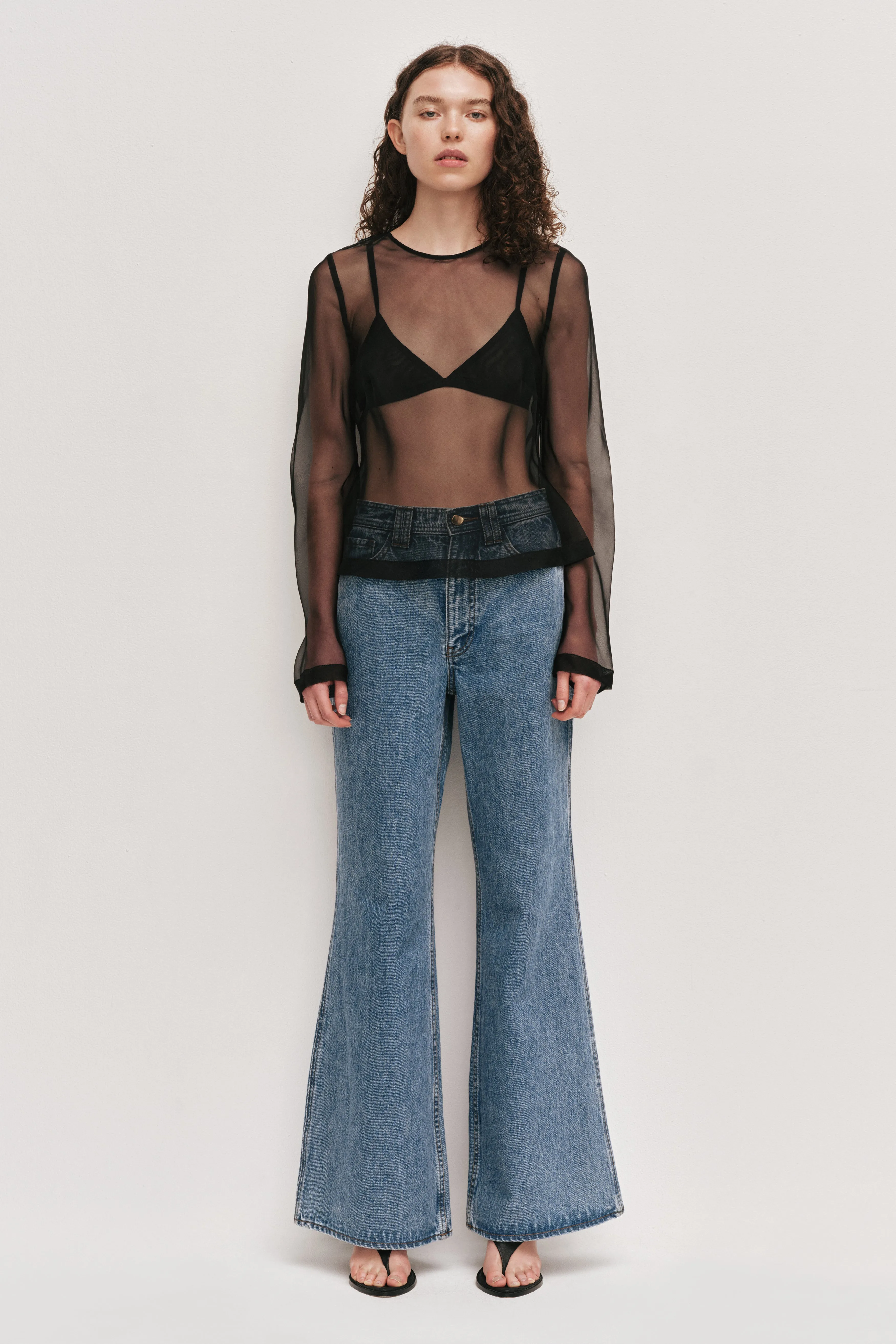 Lorraine Denim Jean sold by Aje