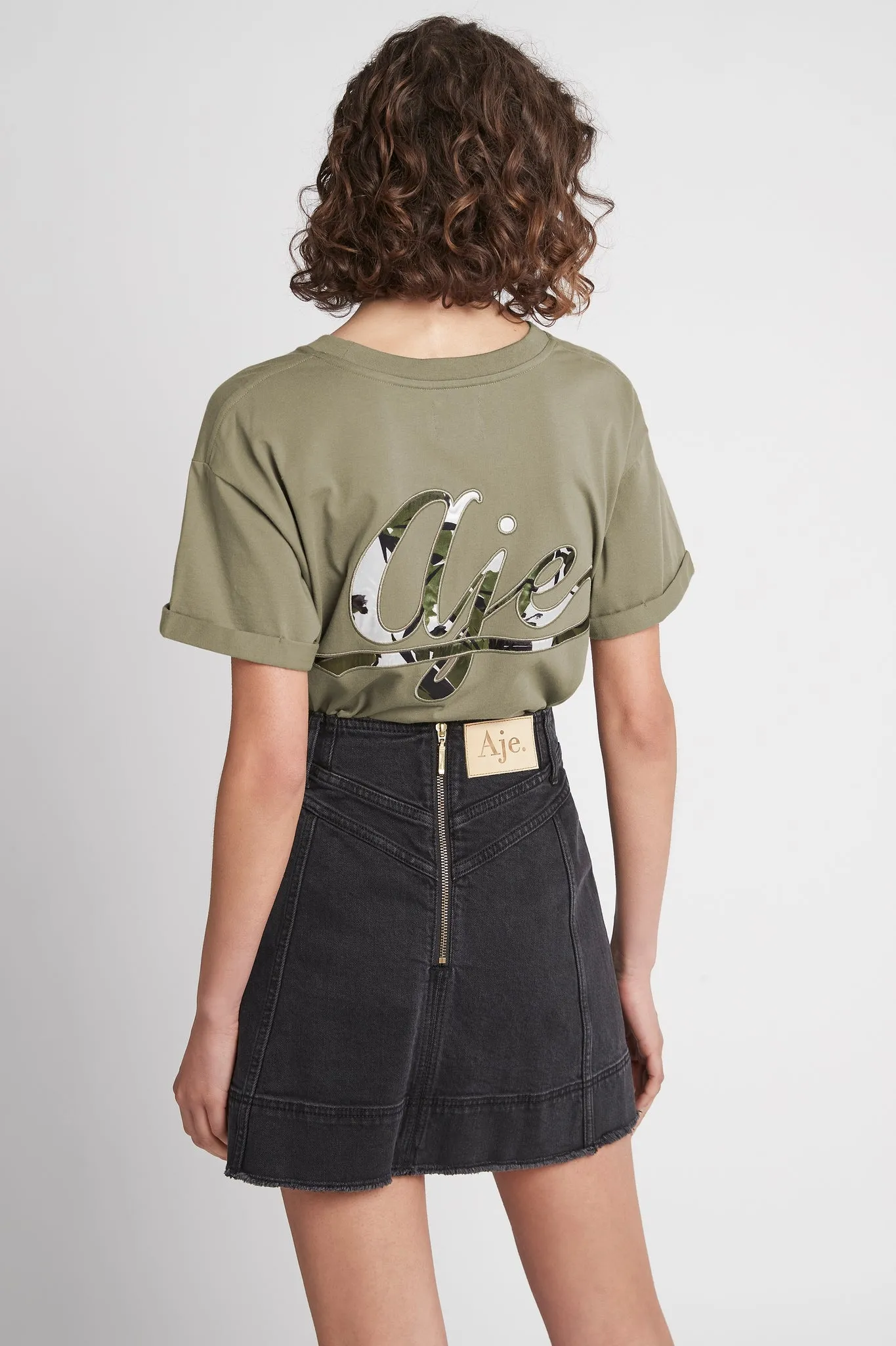 Cole Denim Mini Skirt sold by Aje product image thumbnail 5