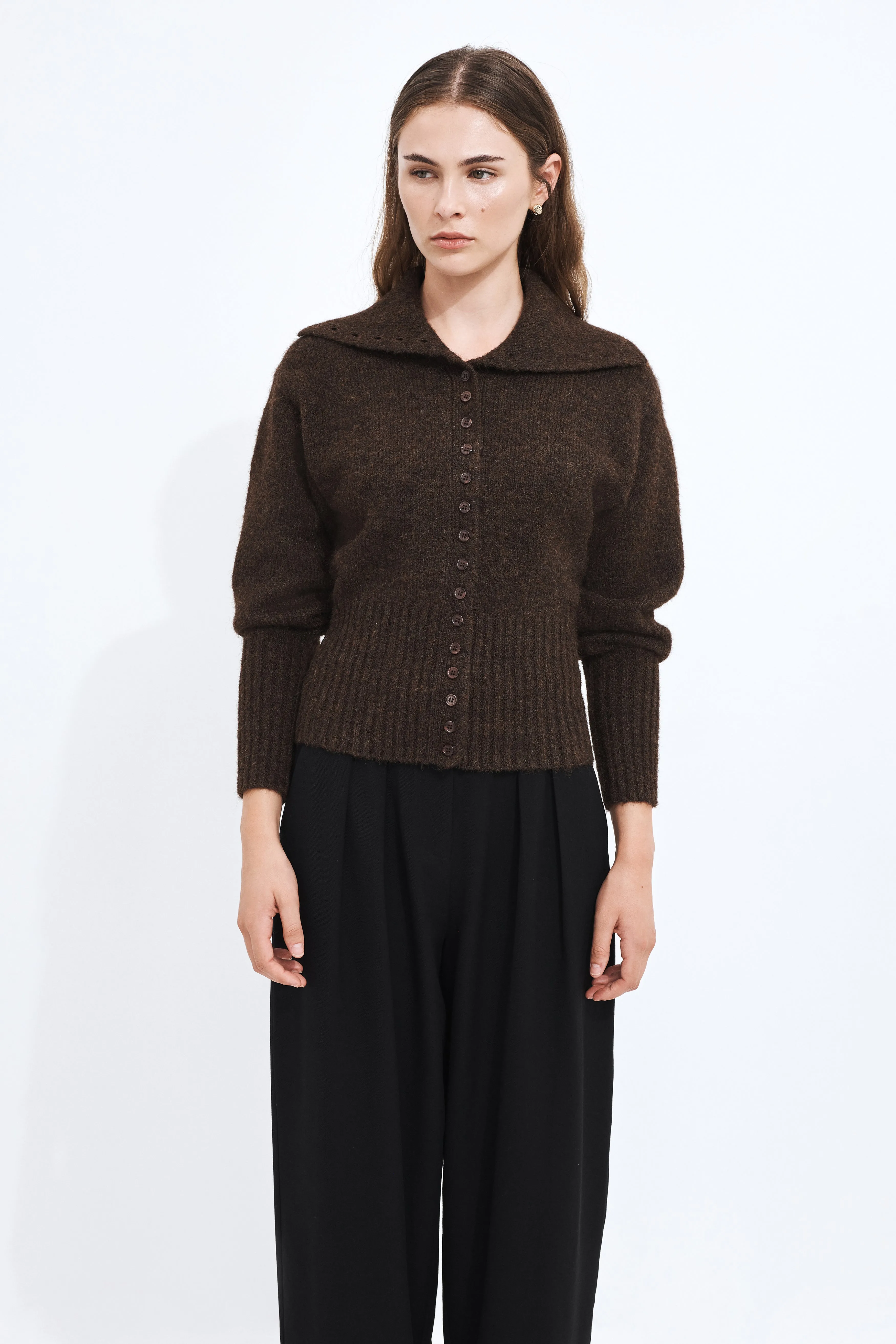 Leni Collared Cardigan sold by Aje product image thumbnail 3
