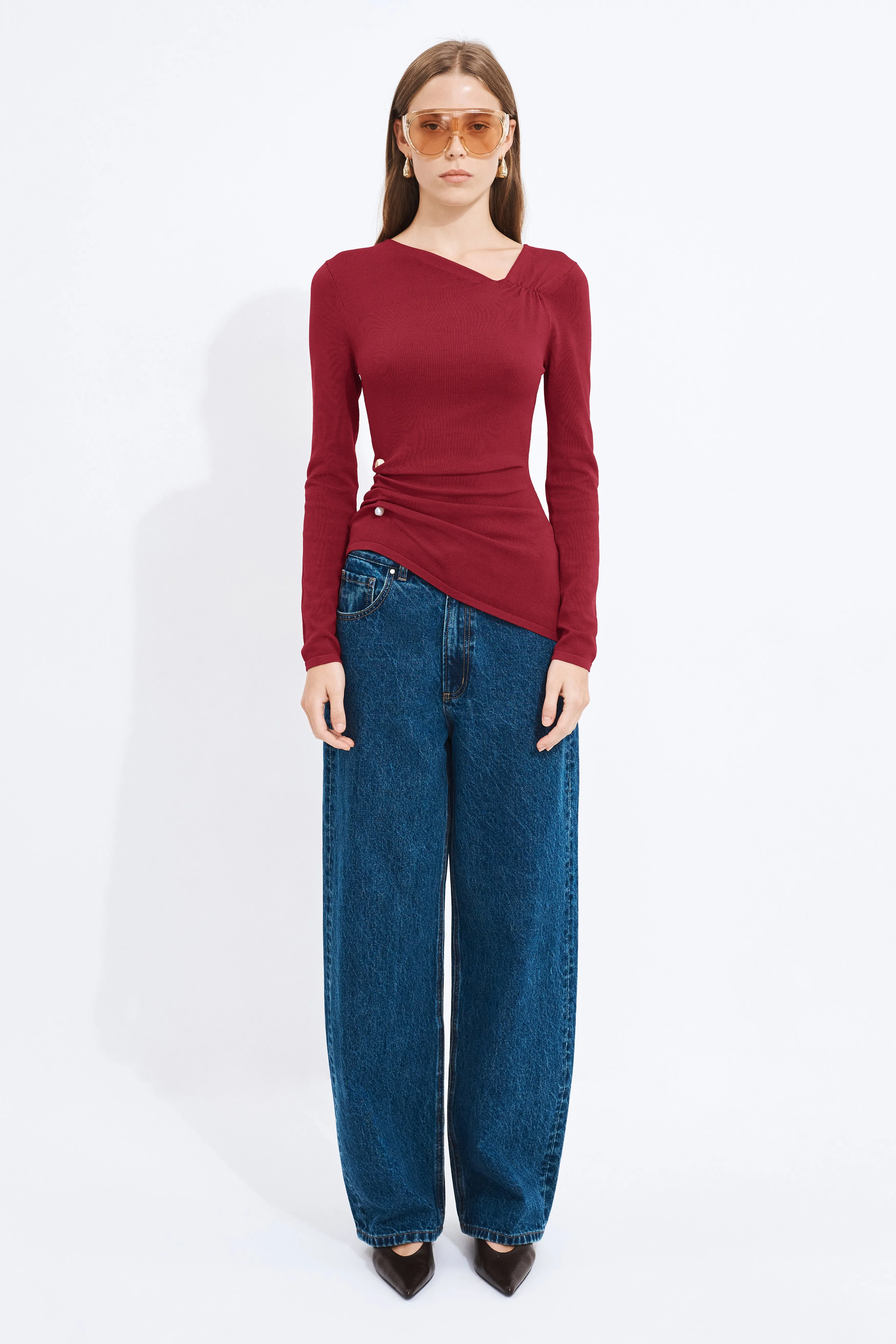 Gianna Knit Top sold by Aje