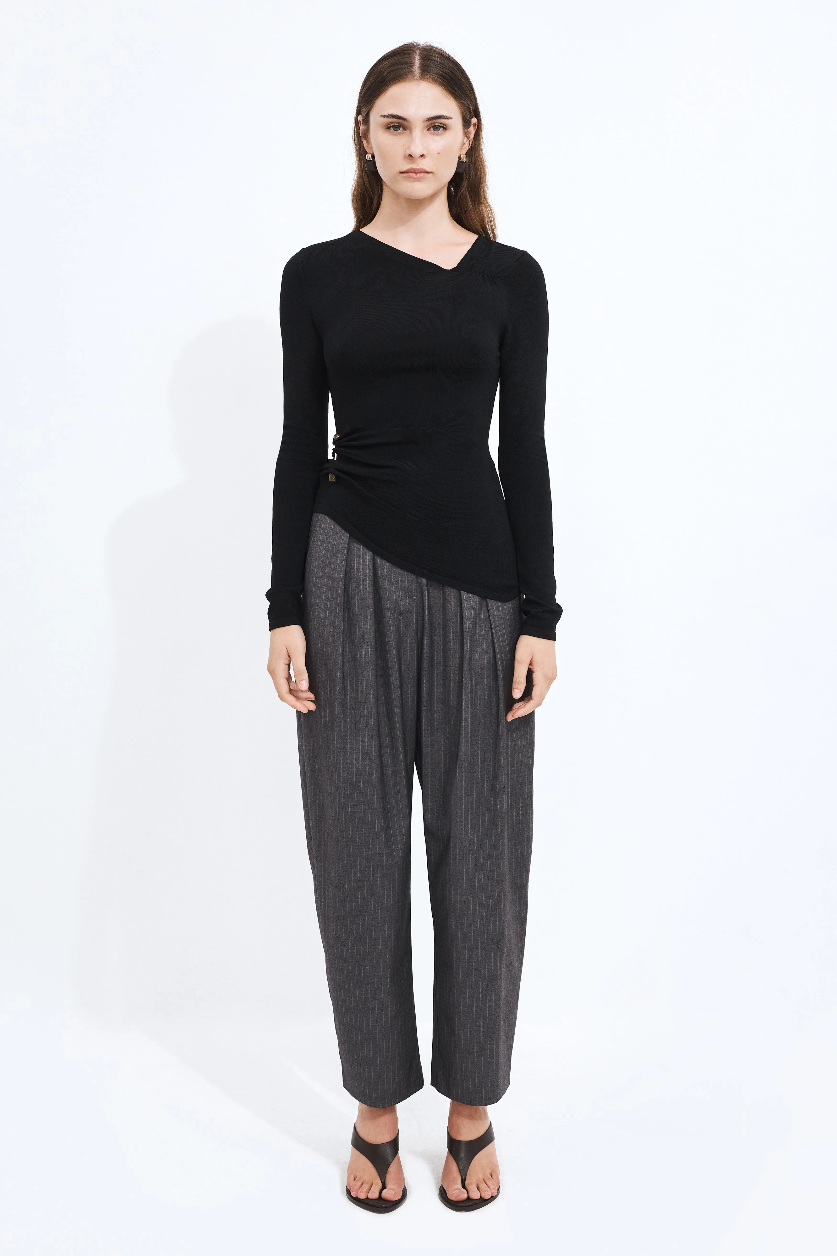 Gianna Knit Top sold by Aje