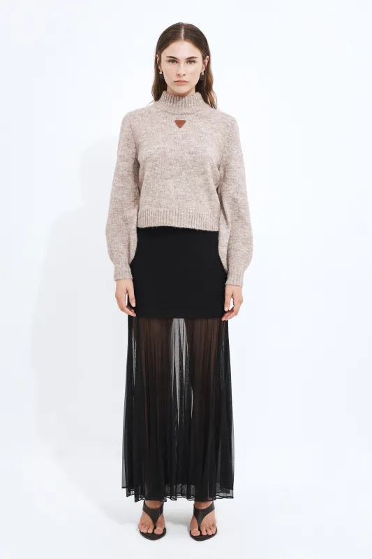 Ivy Sheer Maxi Skirt made by Aje