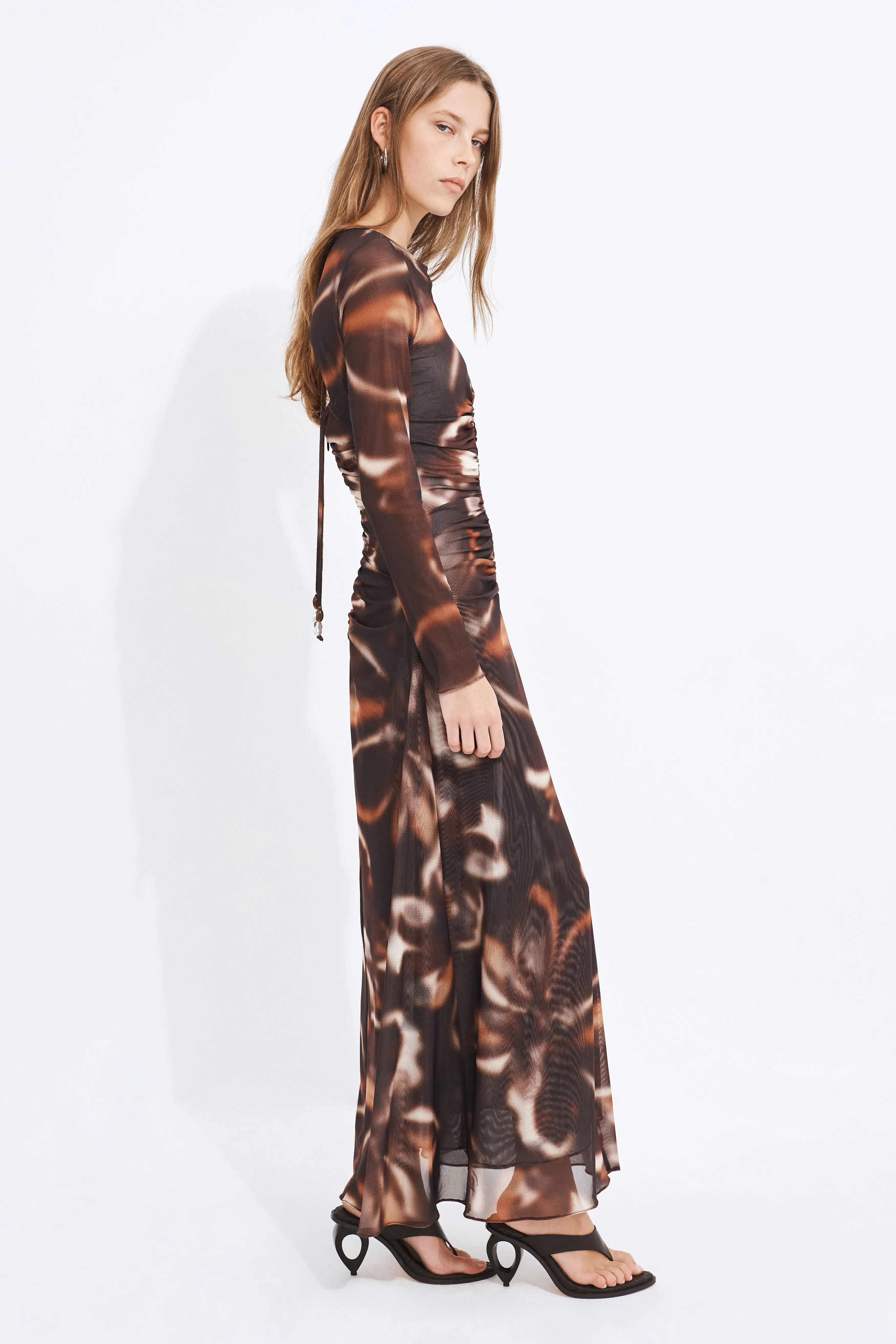 Stella Mesh Maxi Dress sold by Aje product image thumbnail 5