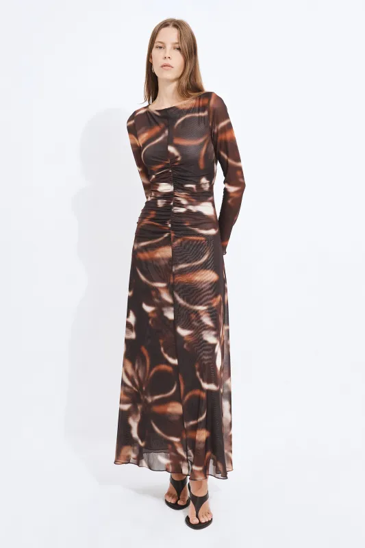 Stella Mesh Maxi Dress made by Aje