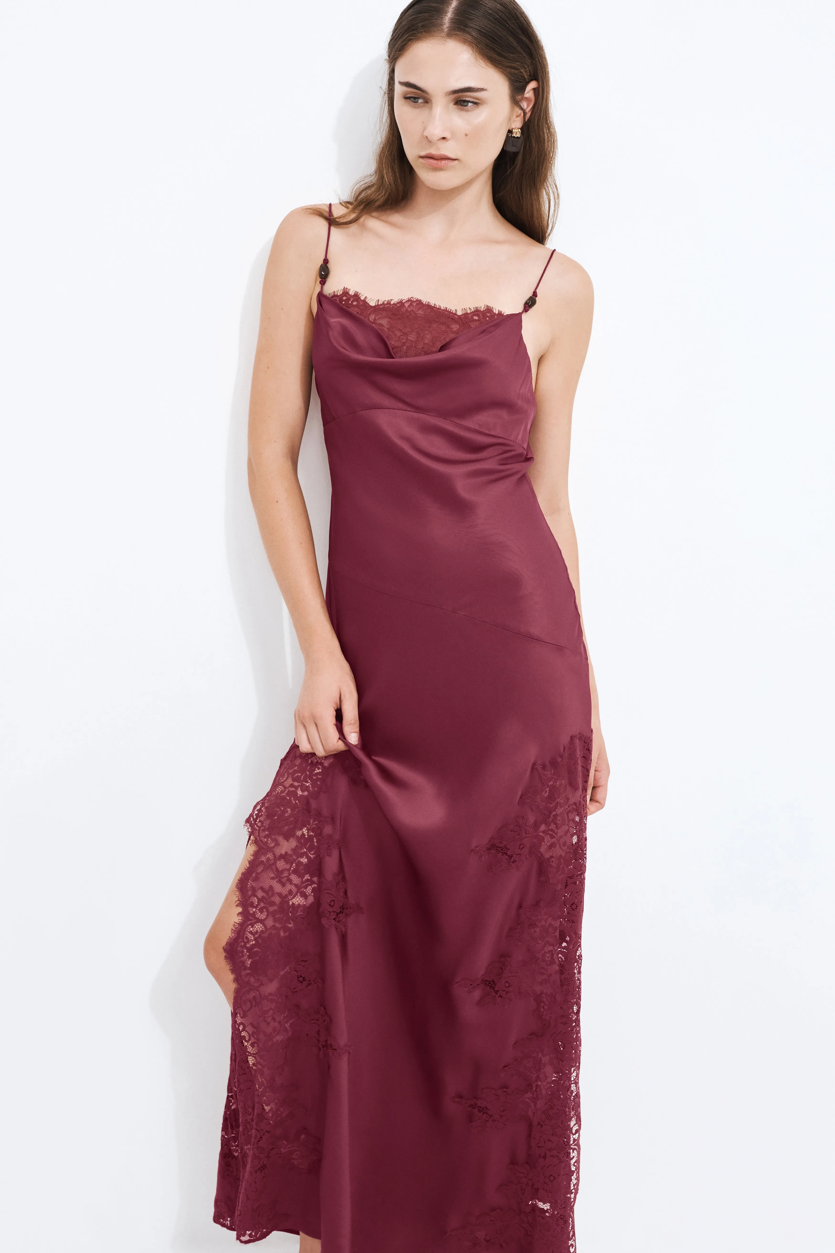 Hazel Lace Maxi Dress sold by Aje product image thumbnail 3