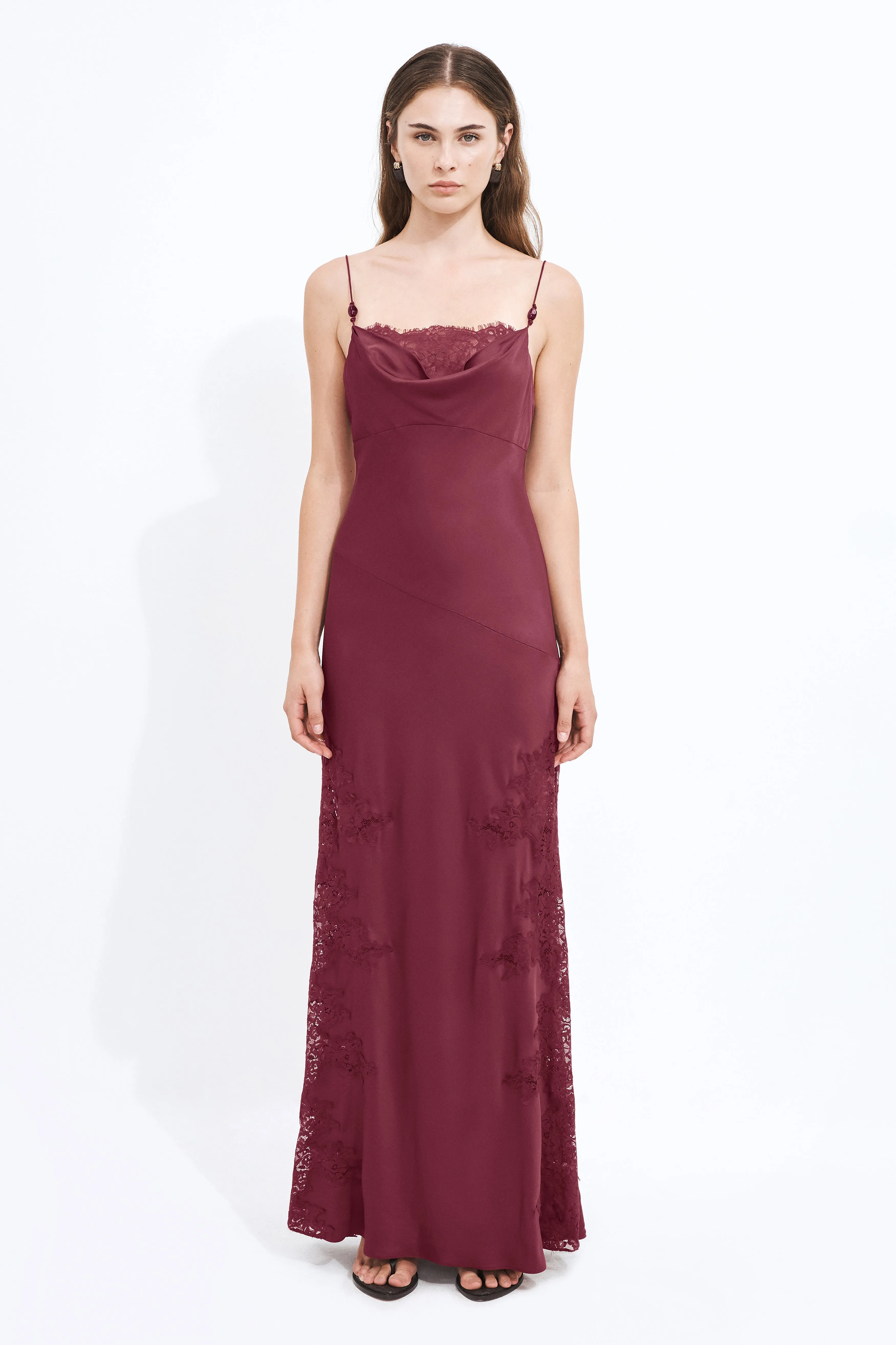 Hazel Lace Maxi Dress sold by Aje