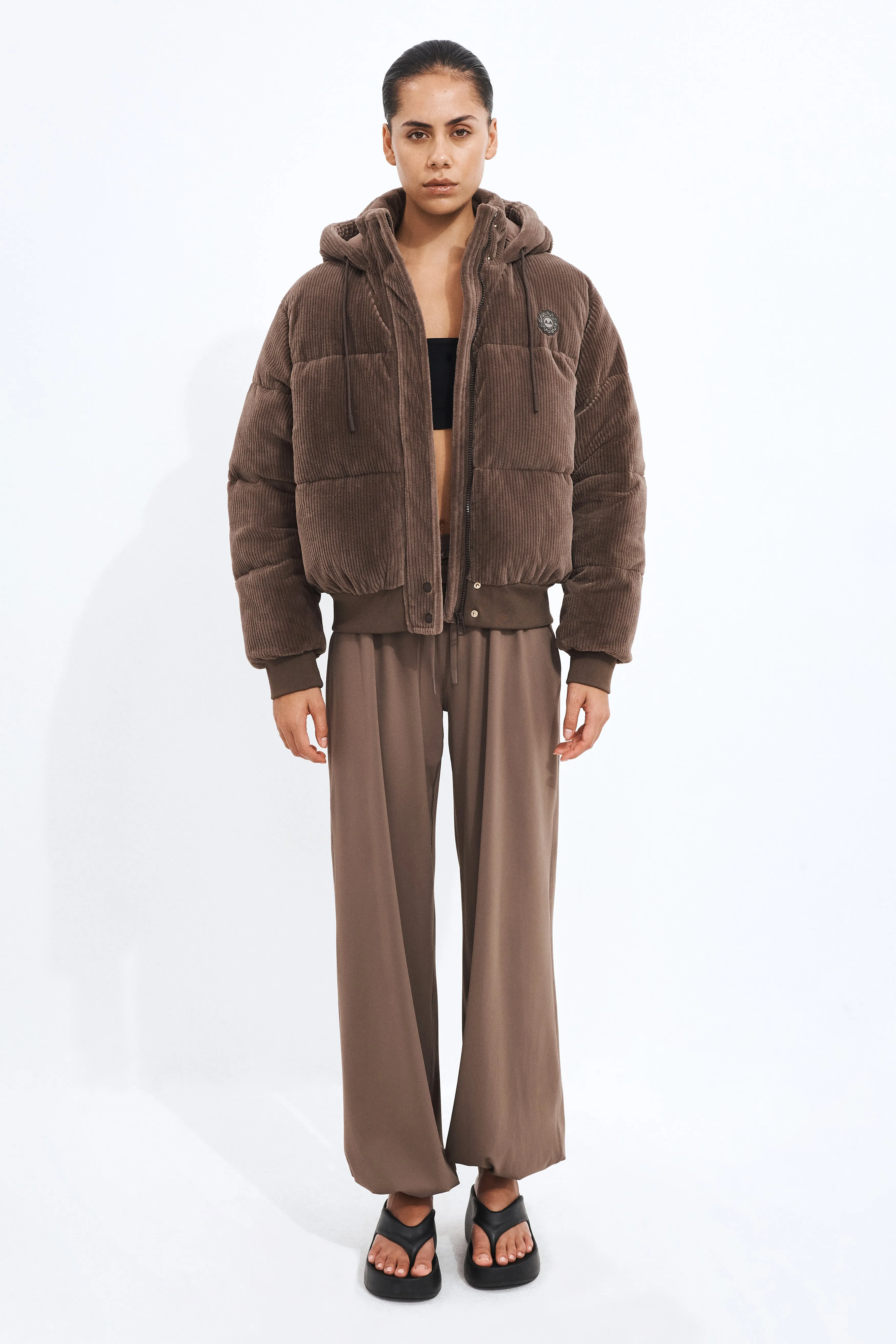 Sherpa Puffer Jacket sold by Aje