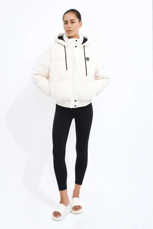 Sherpa Puffer Jacket made by Aje