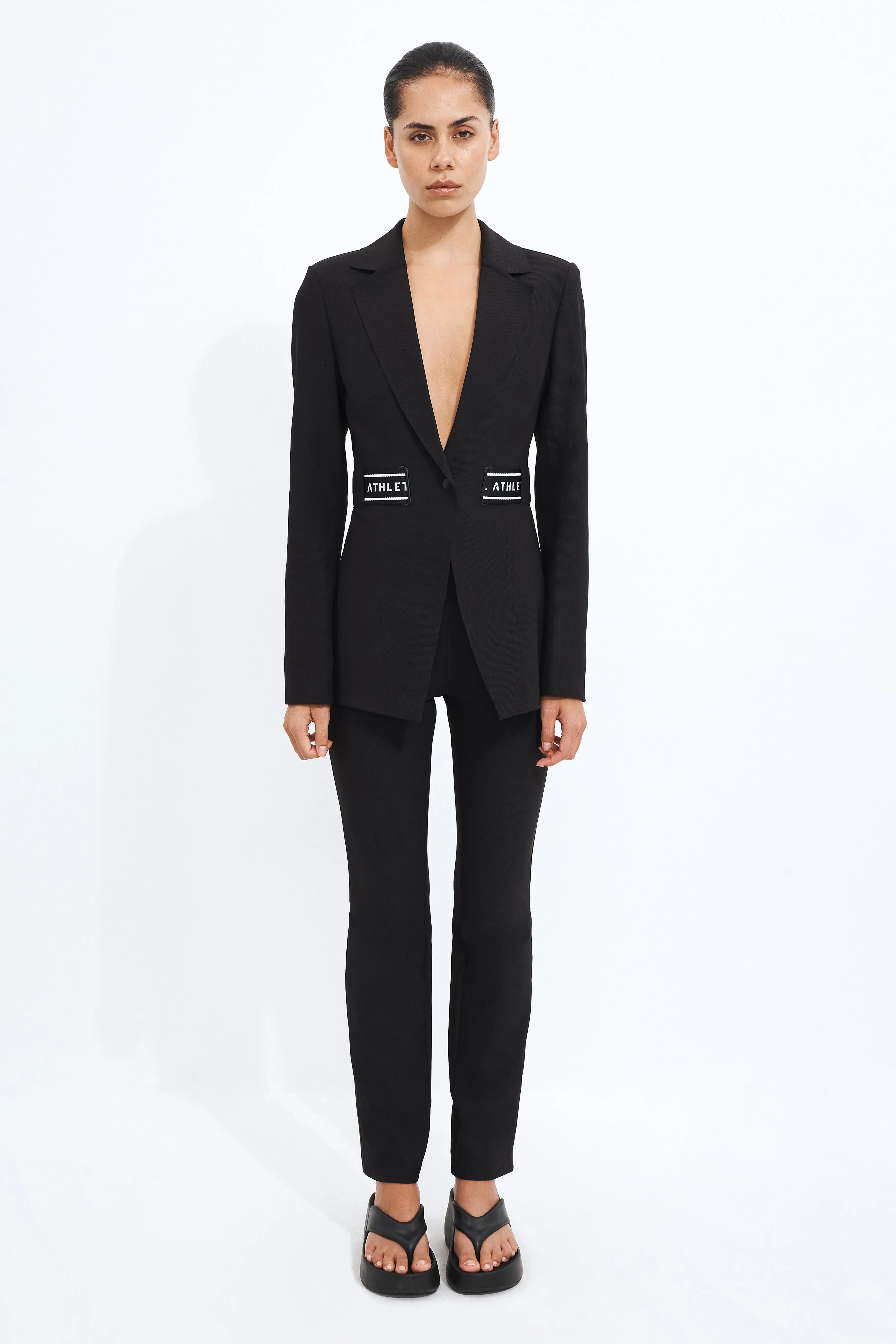 Logotape Blazer sold by Aje
