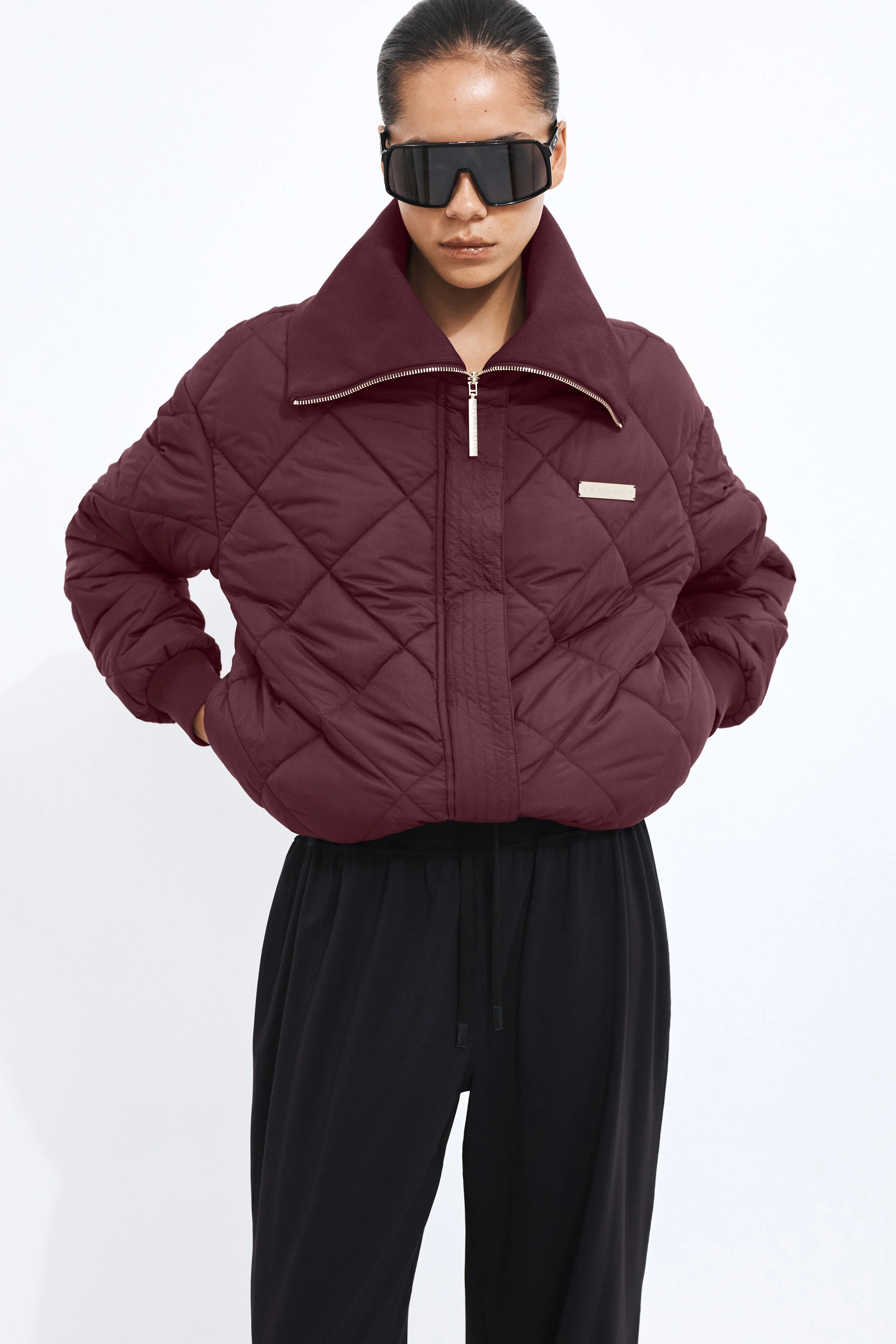 Quilted Bomber Jacket sold by Aje product image thumbnail 3