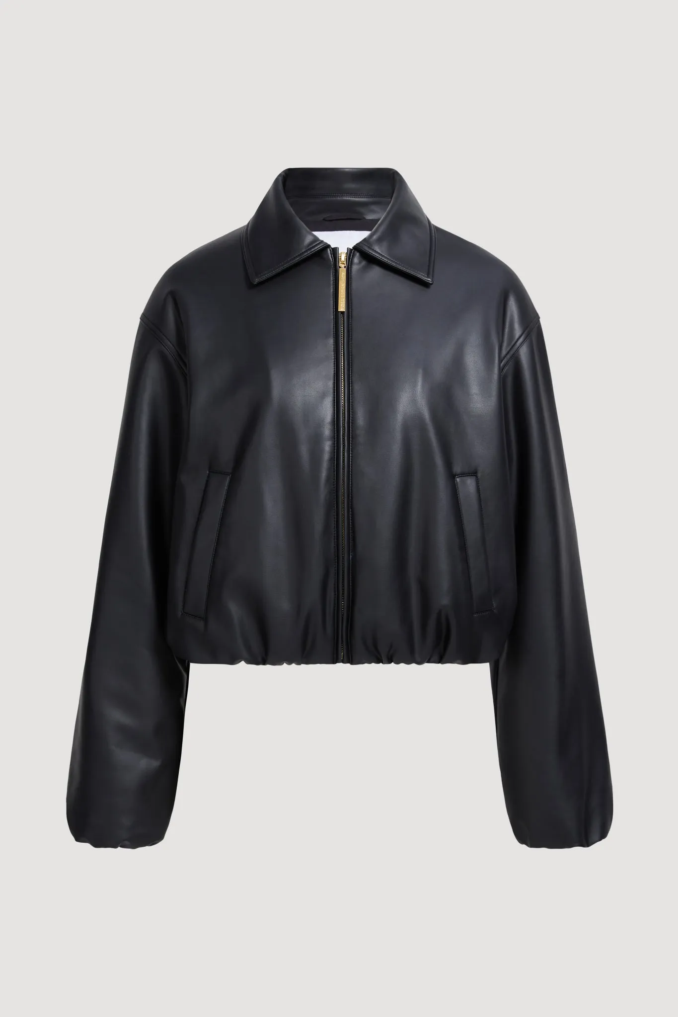 Vegan Leather Bomber Jacket sold by Aje product image thumbnail 2