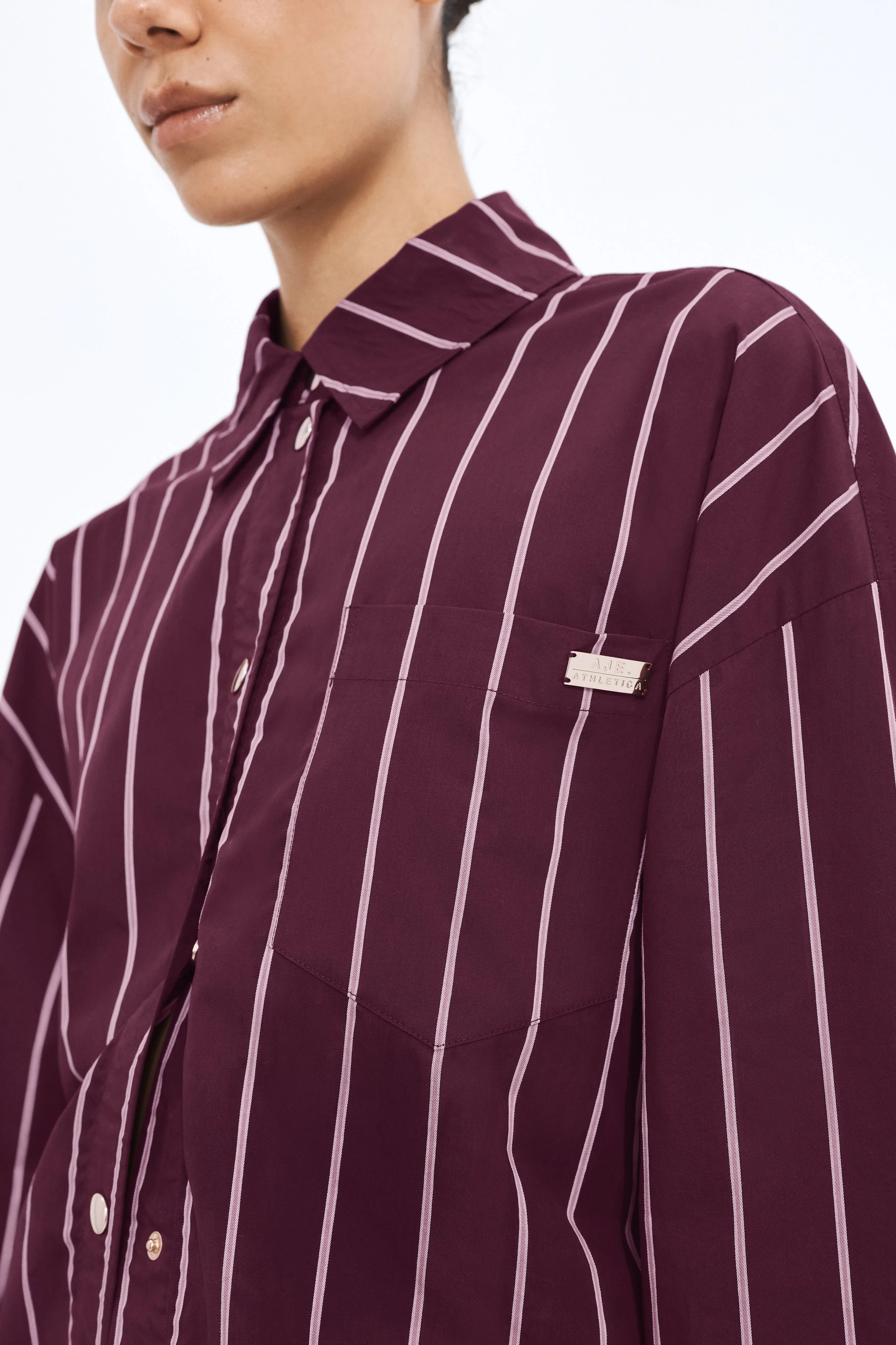 Elasticated Spray Shirt sold by Aje product image thumbnail 4