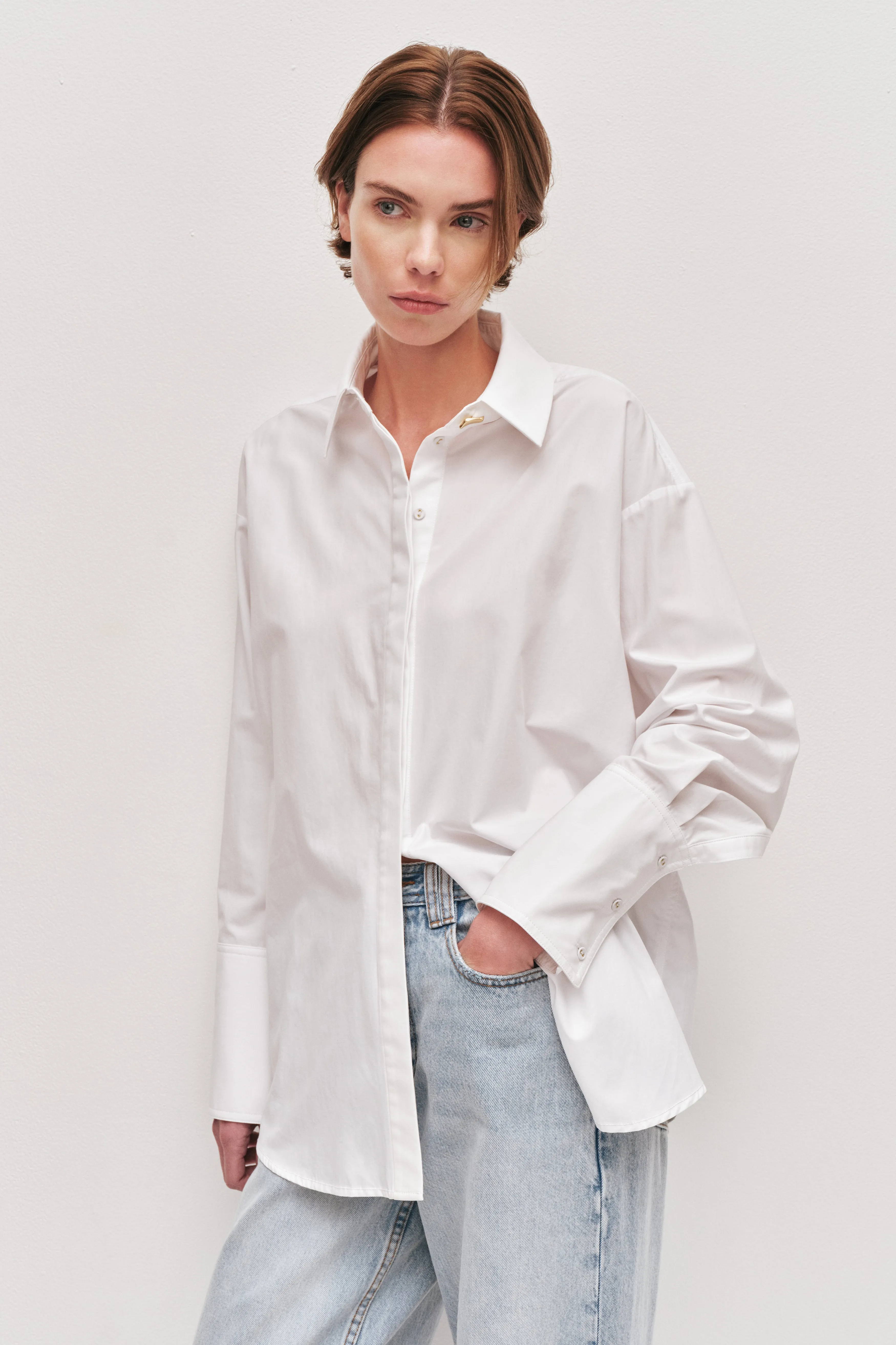 Sloane Poplin Shirt sold by Aje product image thumbnail 3