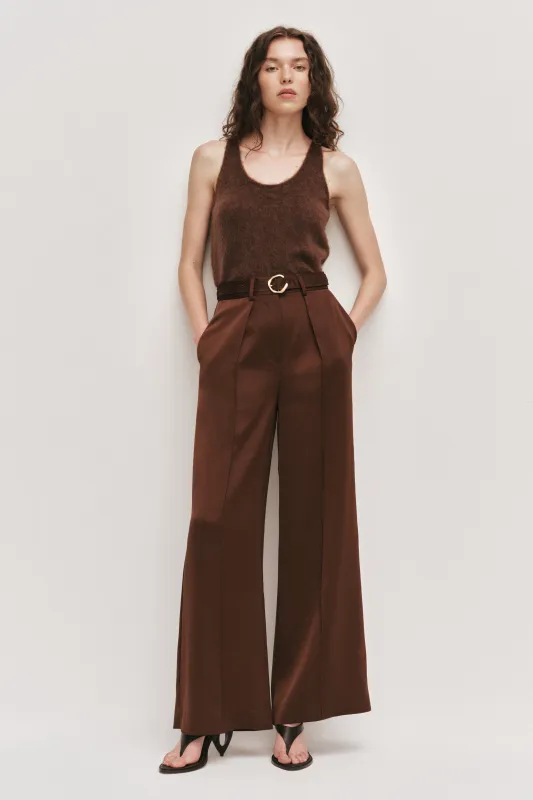 Andrea Satin Pant made by Aje