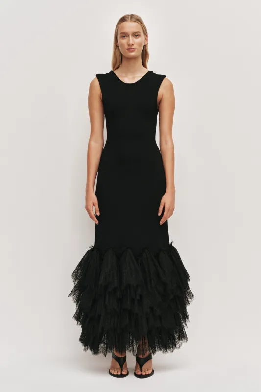 Thalia Knit Midi Dress made by Aje