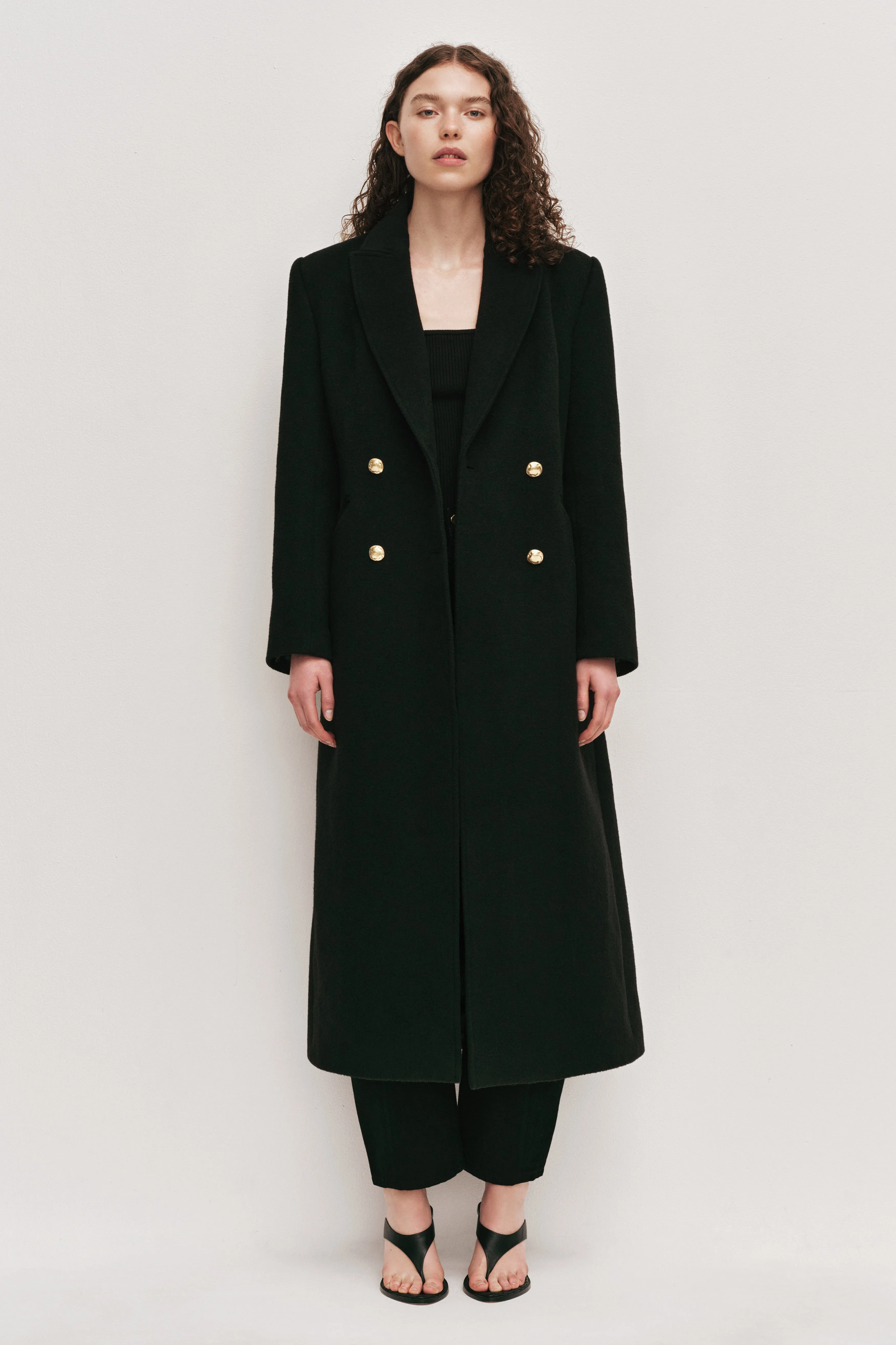 Harper Wool Coat sold by Aje