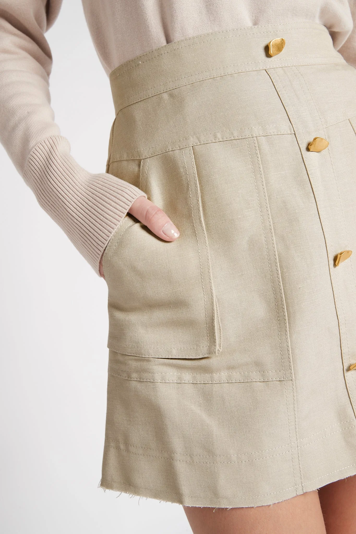 Evermore Mini Skirt sold by Aje product image thumbnail 4