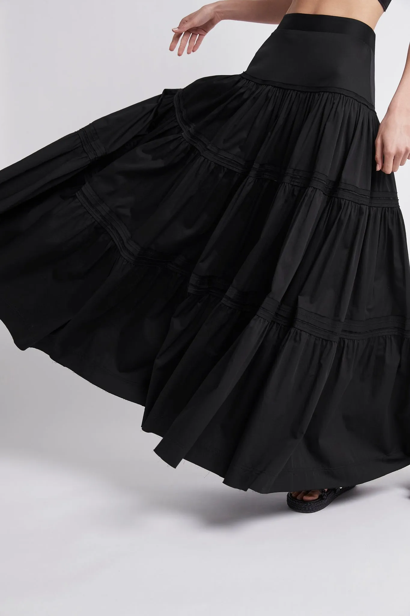 Recurrence Tiered Maxi Skirt sold by Aje product image thumbnail 5