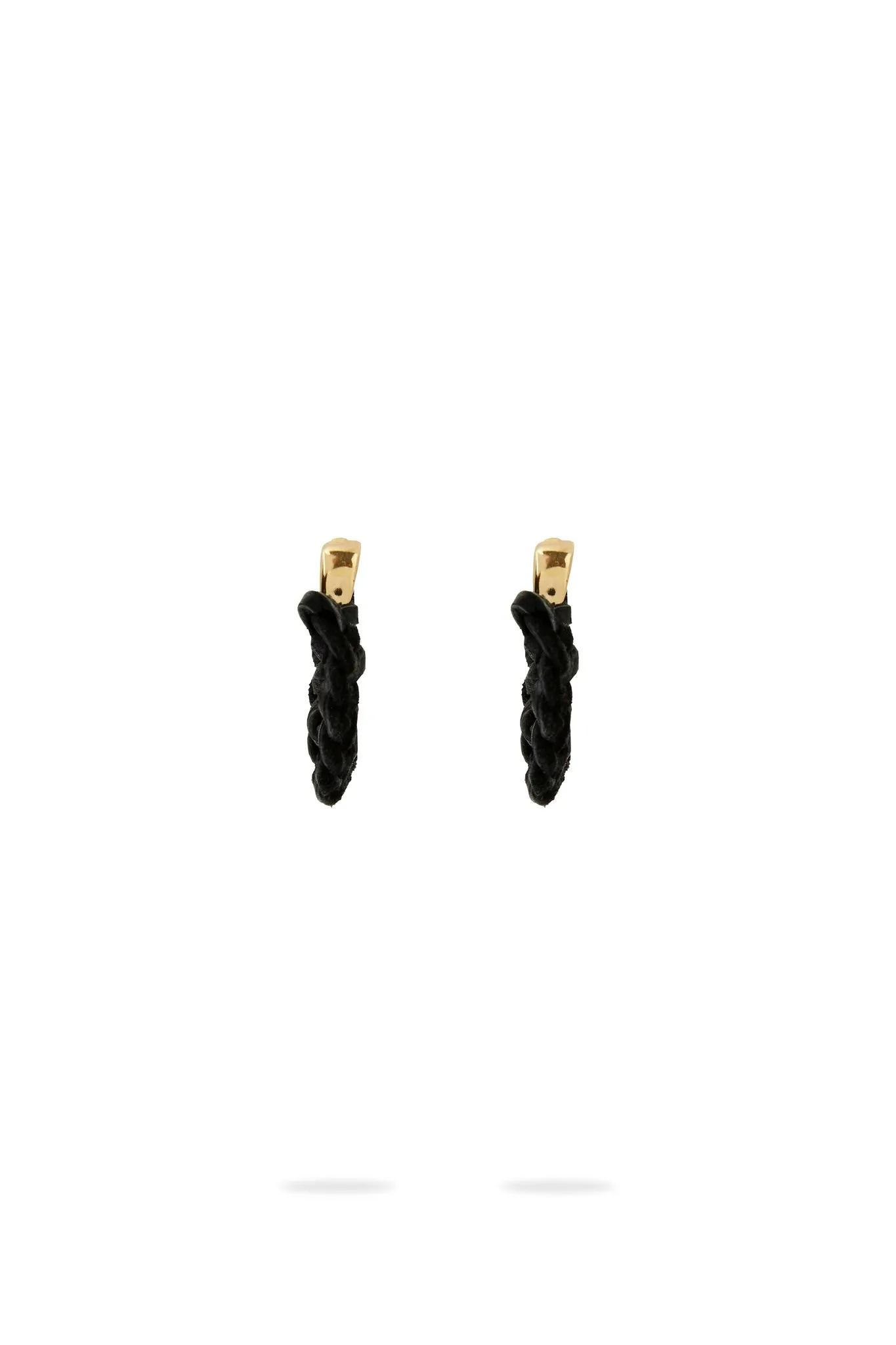 Wanderlust Leather Hoop Earring sold by Aje product image thumbnail 3