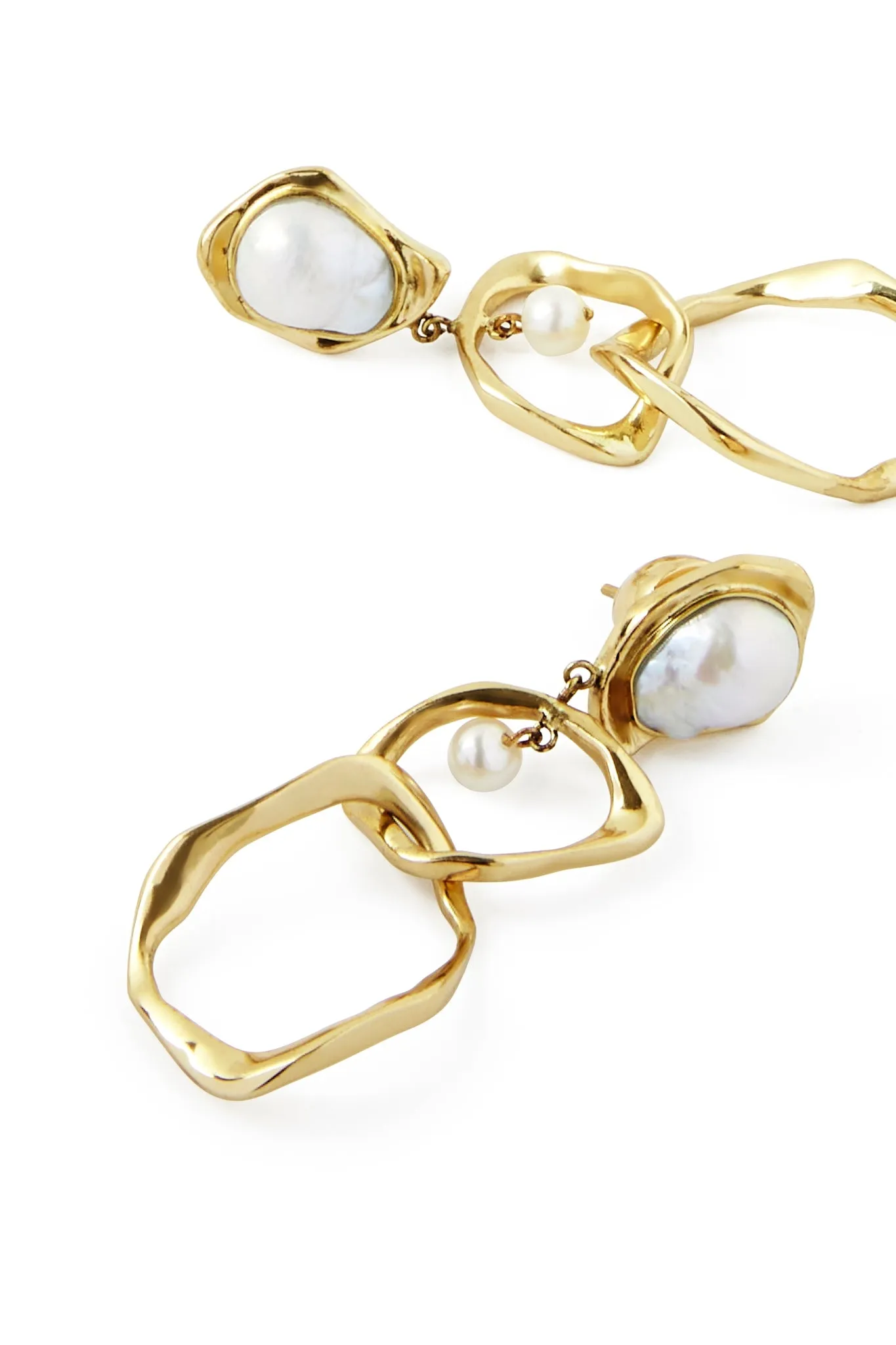 Palms Pearl Drop Earring sold by Aje product image thumbnail 3