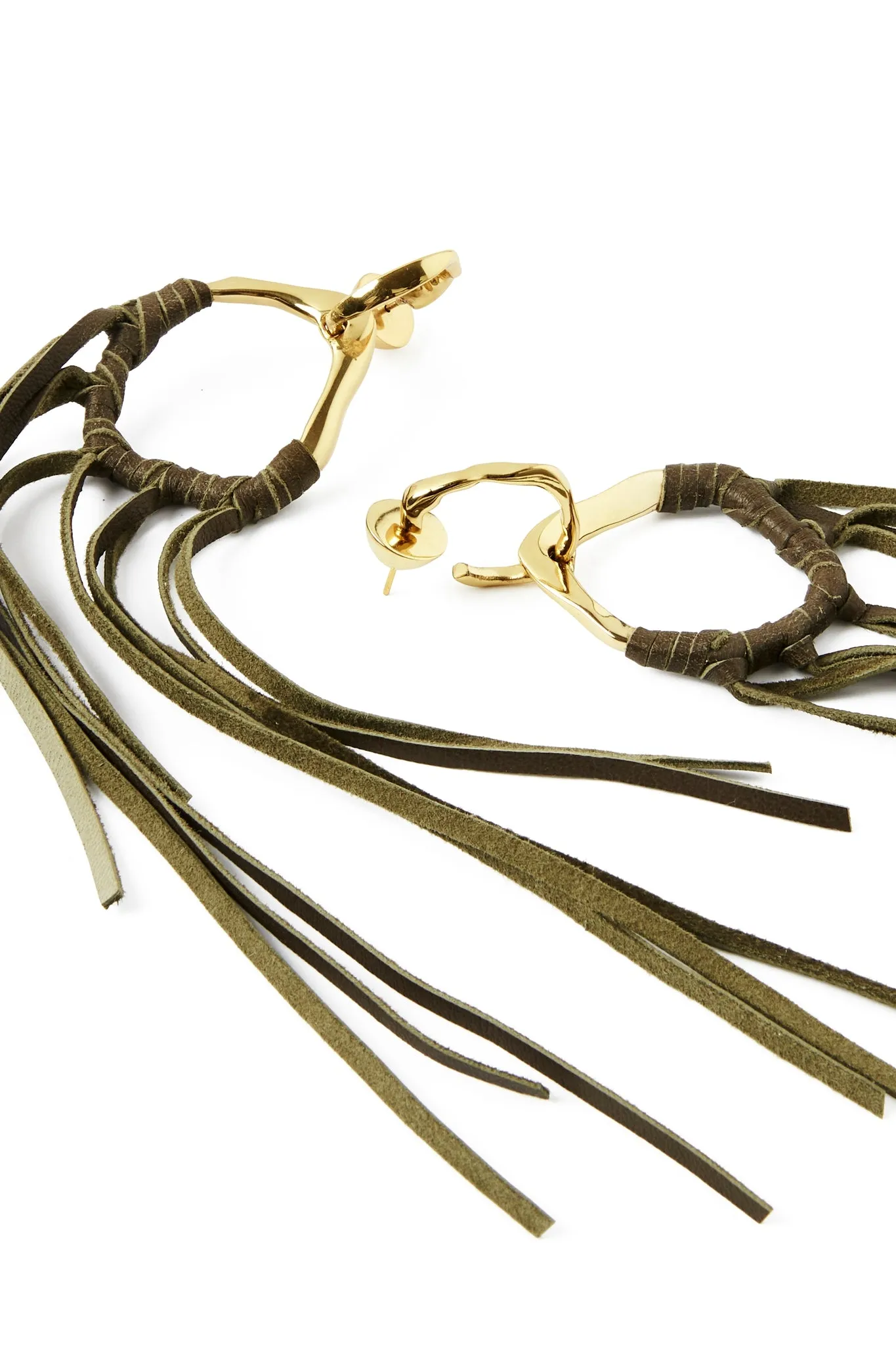 Splice Tassel Hoop Earring sold by Aje product image thumbnail 4