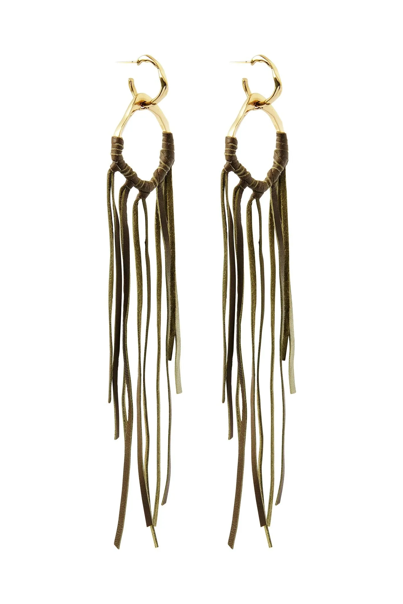Splice Tassel Hoop Earring sold by Aje product image thumbnail 3