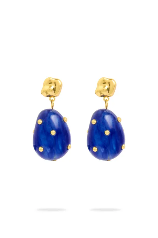 Helena Stone Drop Studs made by Aje