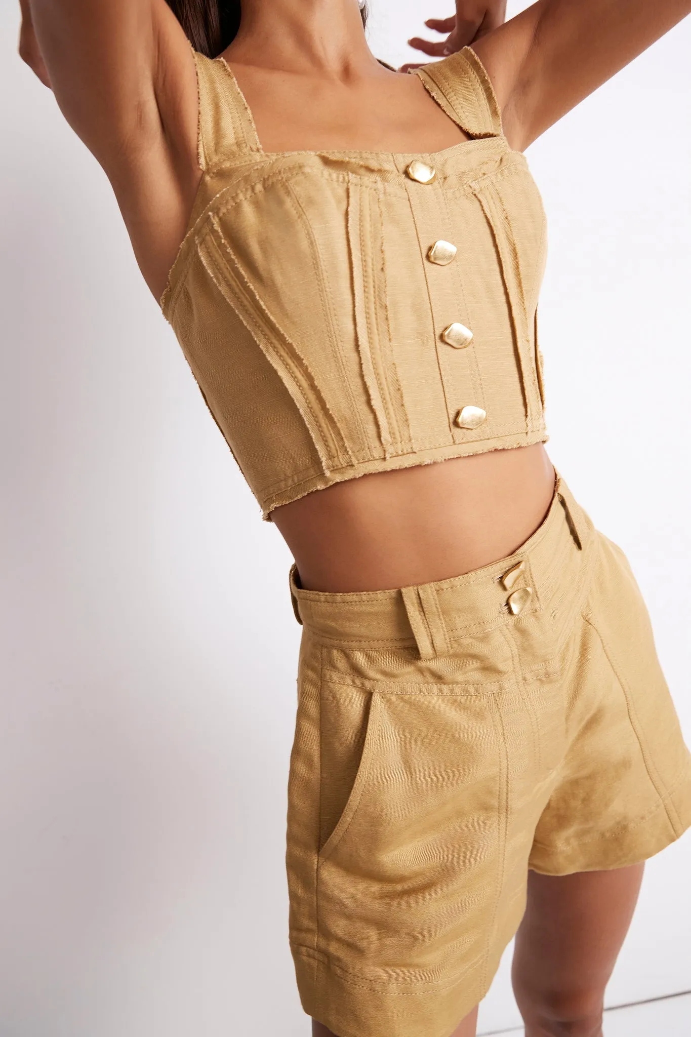 Milos Bustier Cropped Top sold by Aje product image thumbnail 4