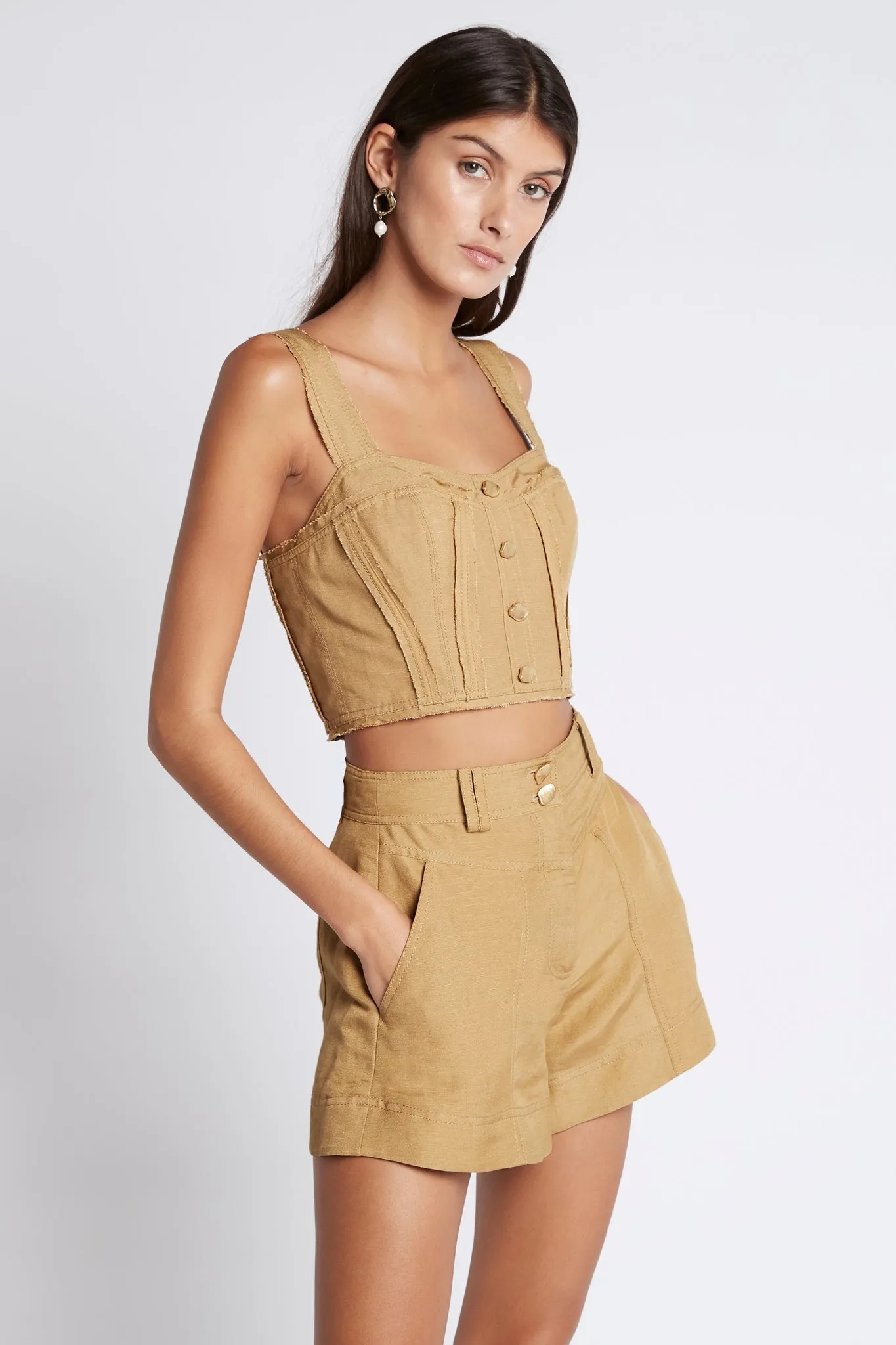 Milos Bustier Cropped Top sold by Aje product image thumbnail 5