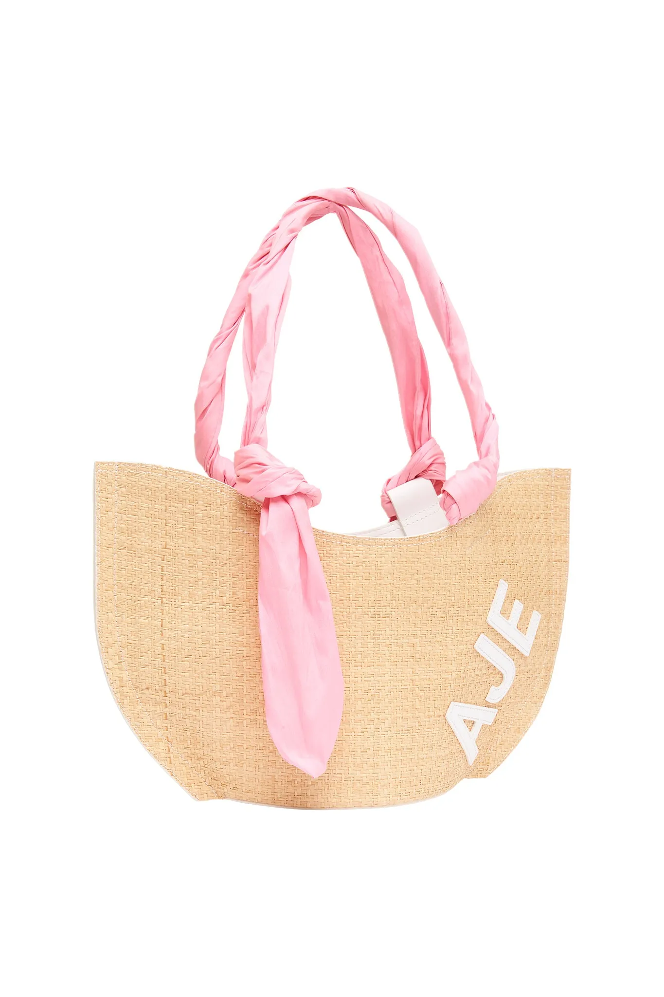 Aurora Raffia Logo Mini Tote sold by Aje product image thumbnail 3