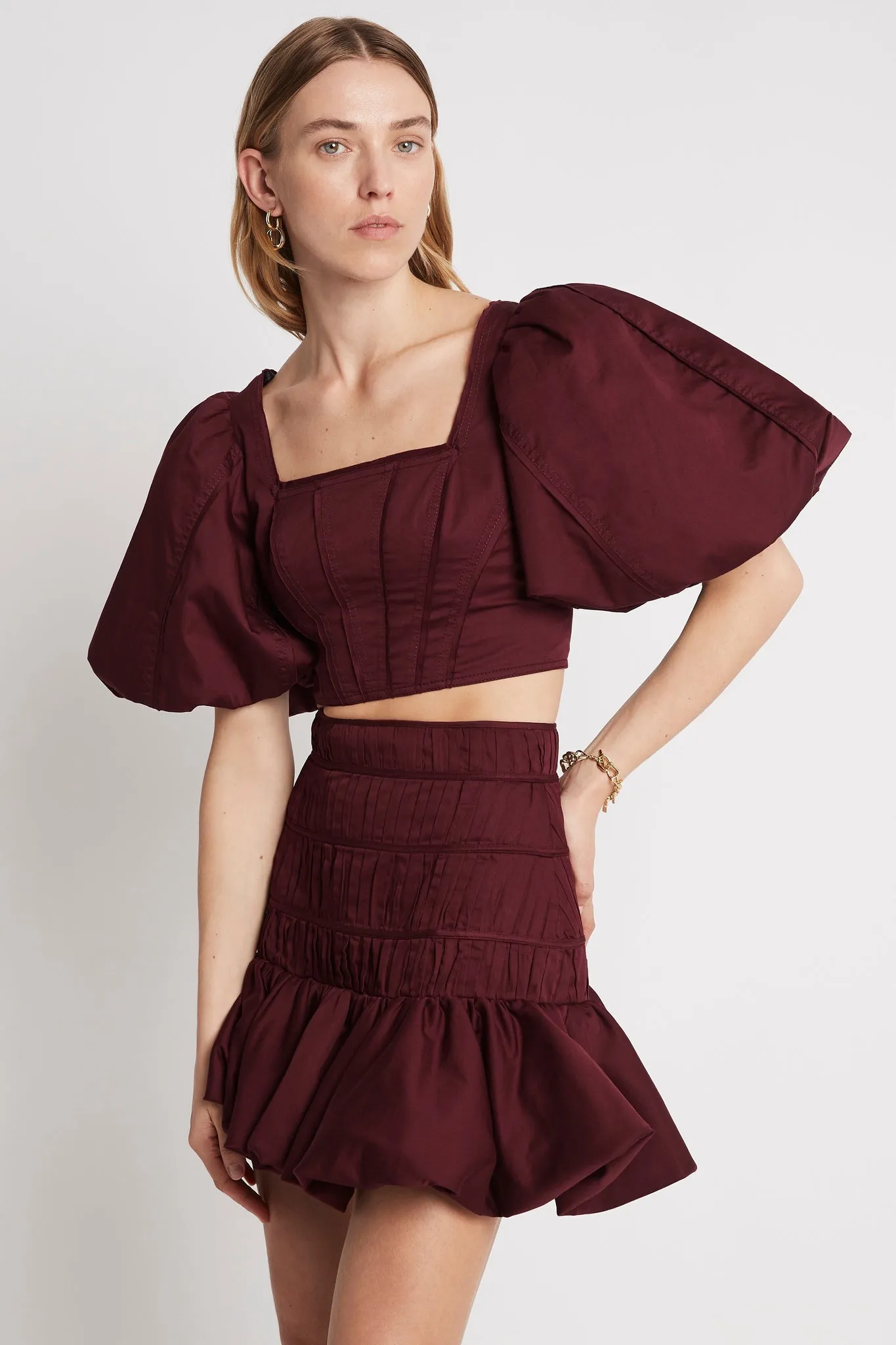 La Vie Bubble Mini Skirt sold by Aje product image thumbnail 4