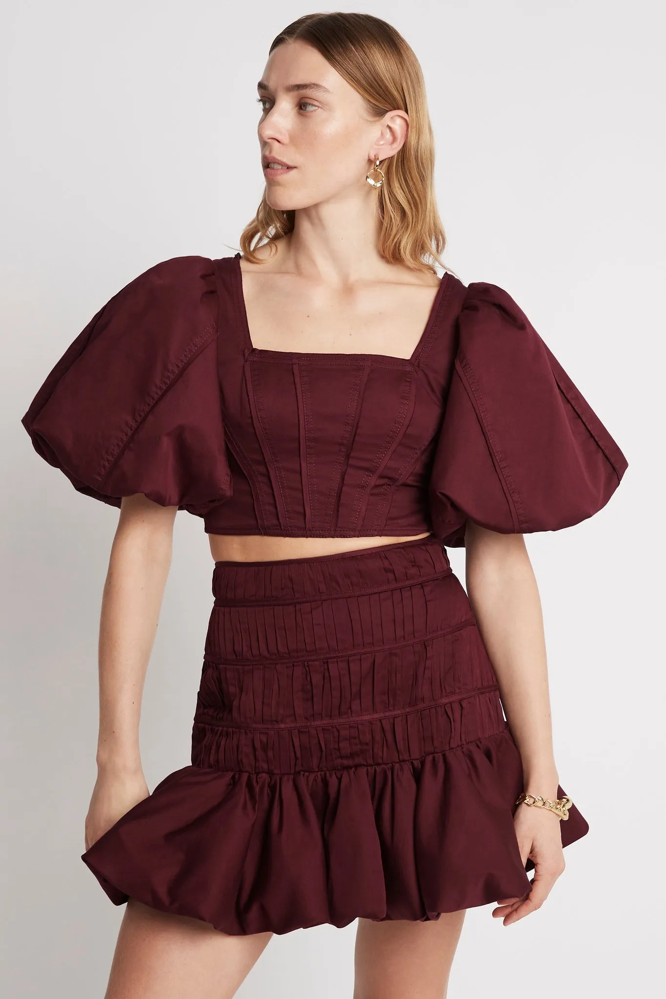 La Vie Bubble Mini Skirt sold by Aje product image thumbnail 3