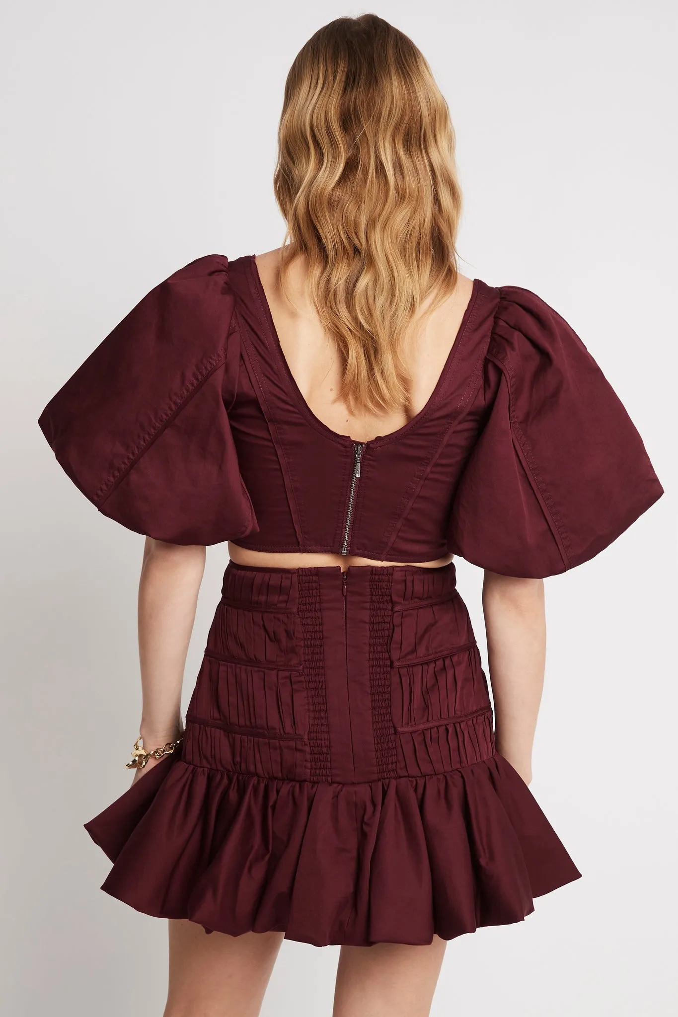 La Vie Bubble Mini Skirt sold by Aje product image thumbnail 5