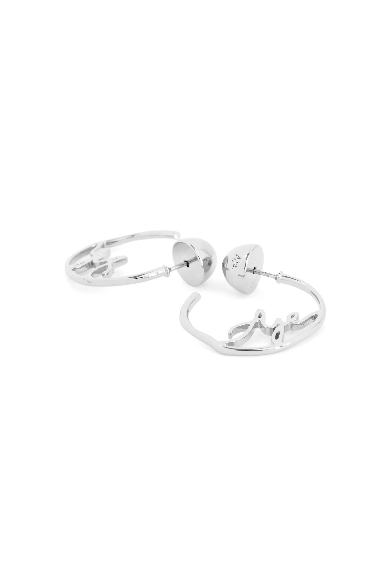 Aje Logo Hoop Earrings sold by Aje product image thumbnail 3