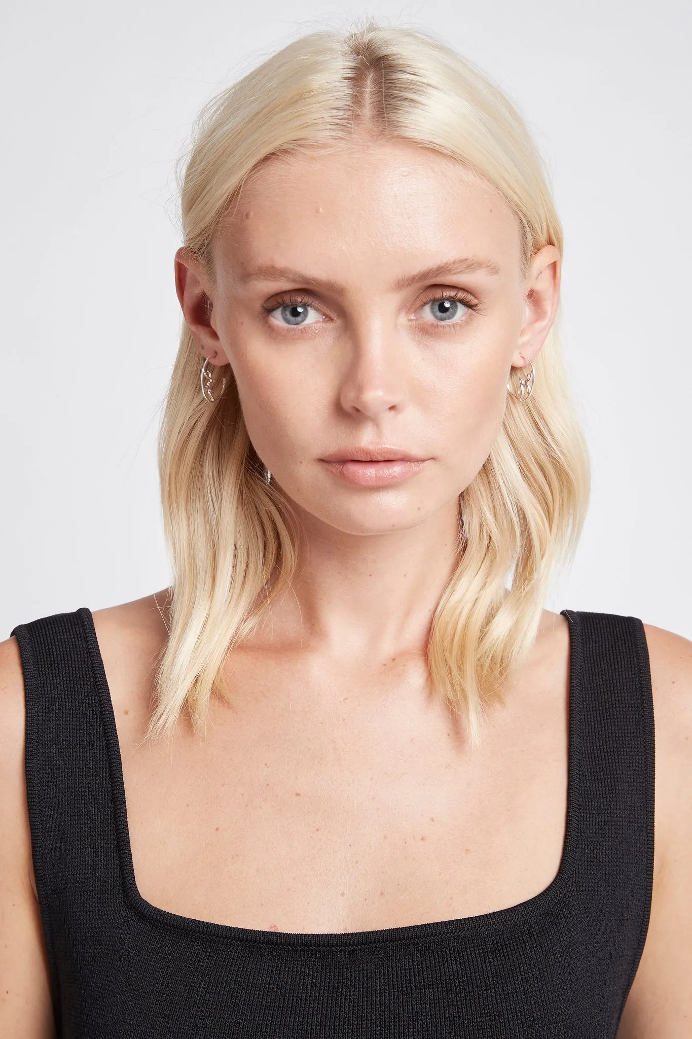 Aje Logo Hoop Earrings sold by Aje product image thumbnail 2