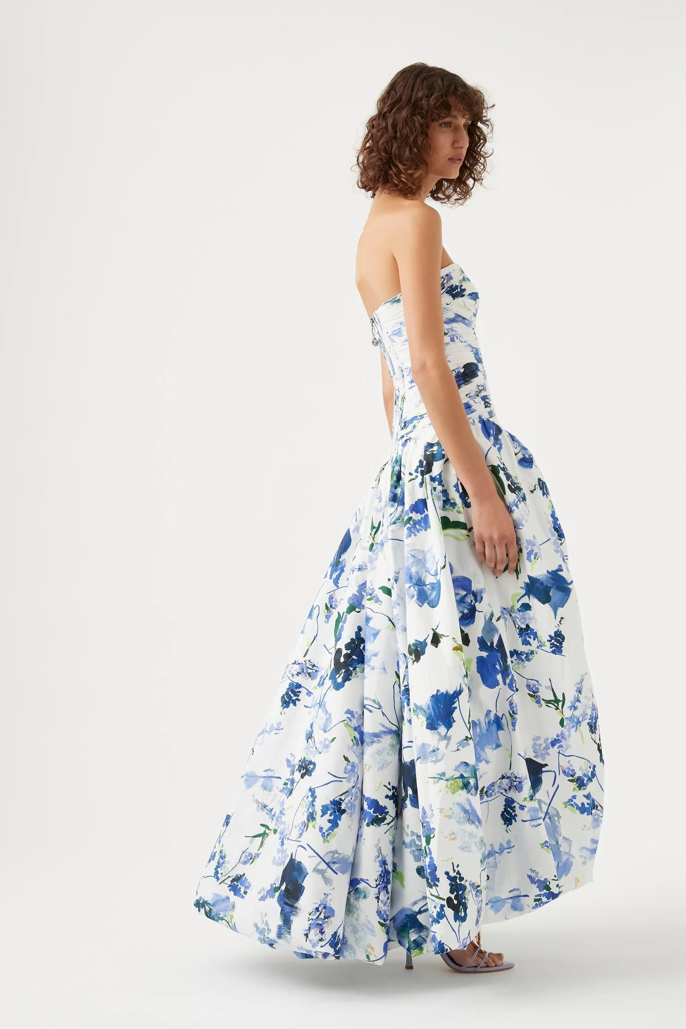 Violette Bubble Hem Maxi Dress sold by Aje product image thumbnail 4
