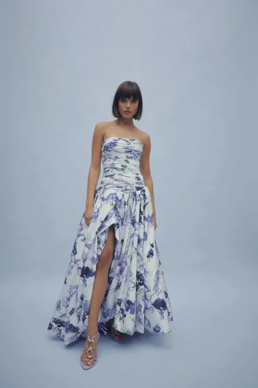 Violette Bubble Hem Maxi Dress made by Aje