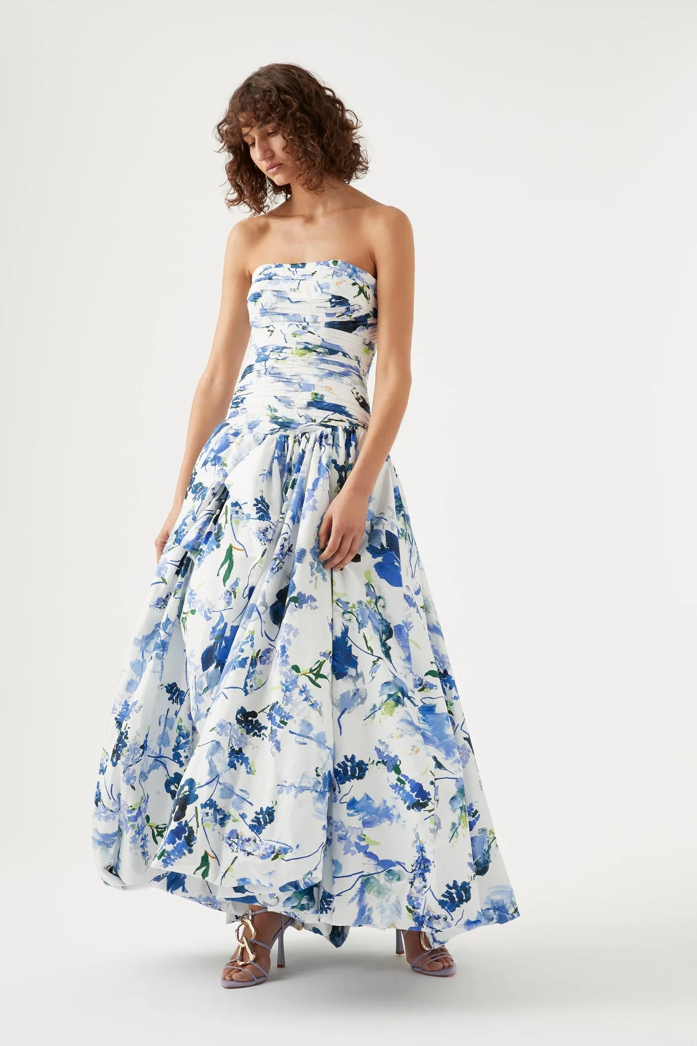 Violette Bubble Hem Maxi Dress sold by Aje product image thumbnail 3
