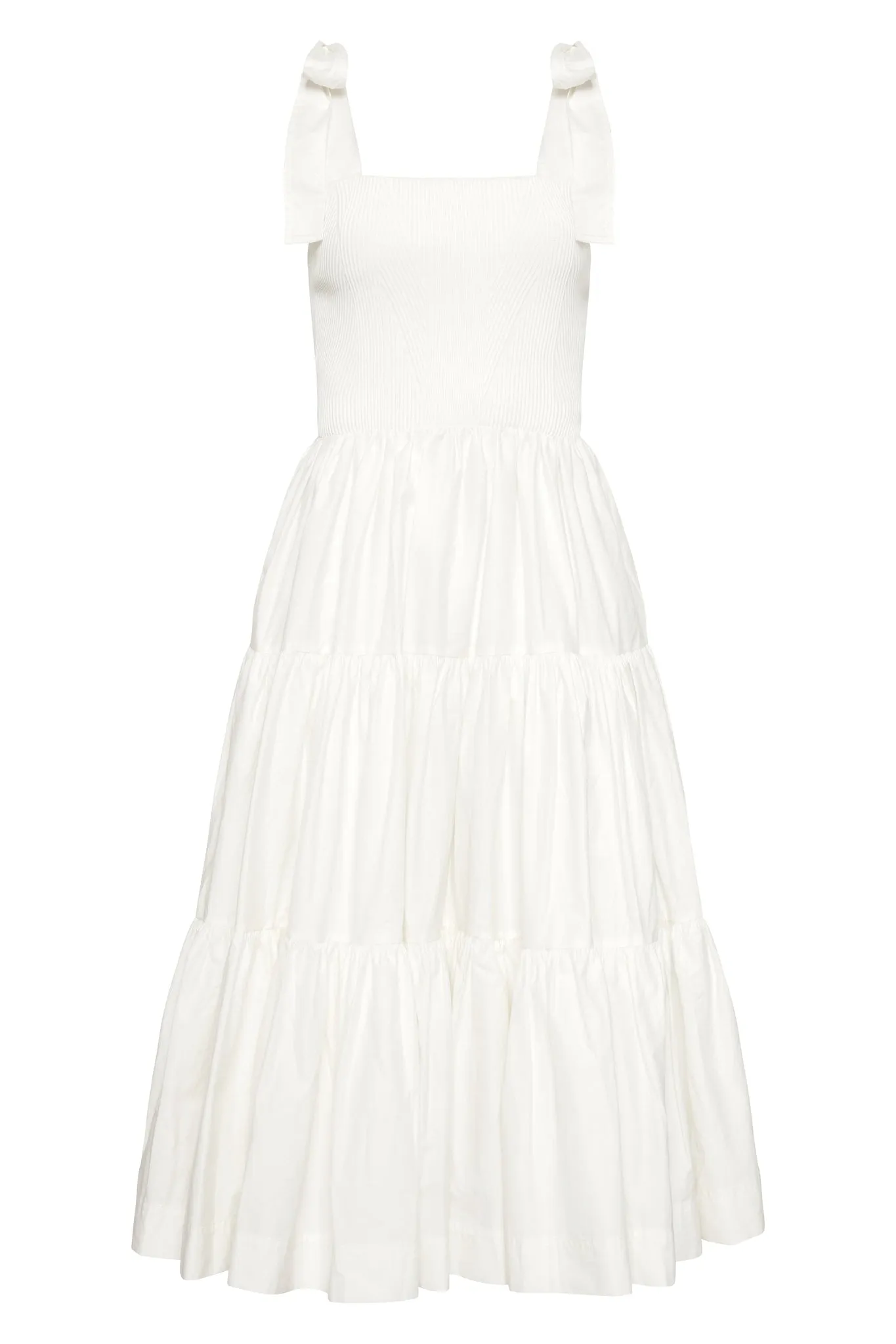 Casa Tiered Knit Midi Dress sold by Aje product image thumbnail 2