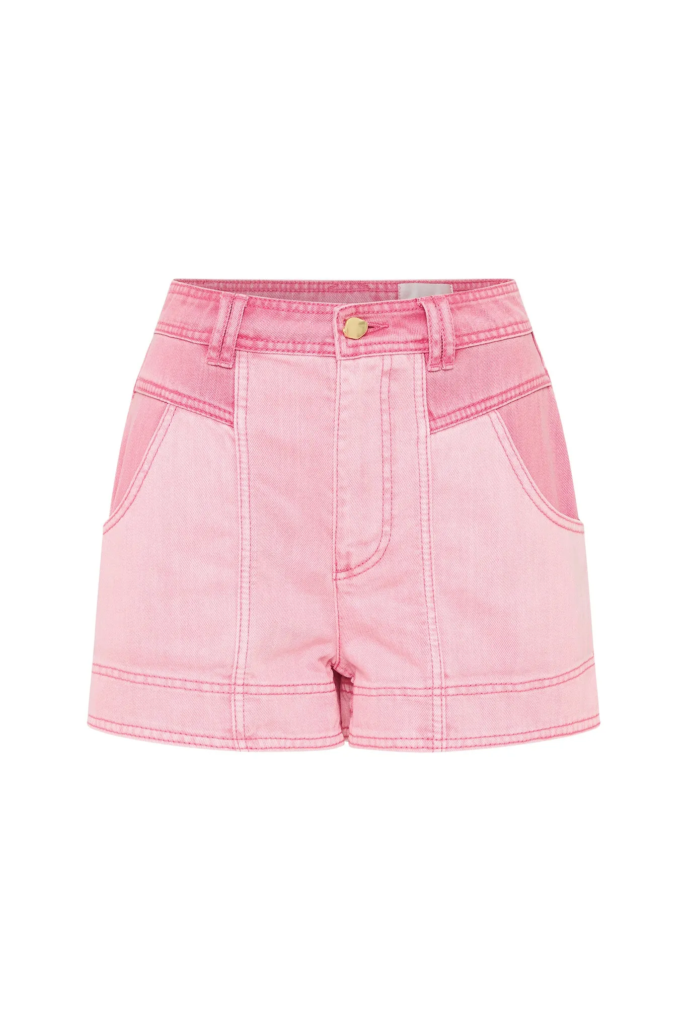 Shades Pink Denim Short sold by Aje product image thumbnail 2