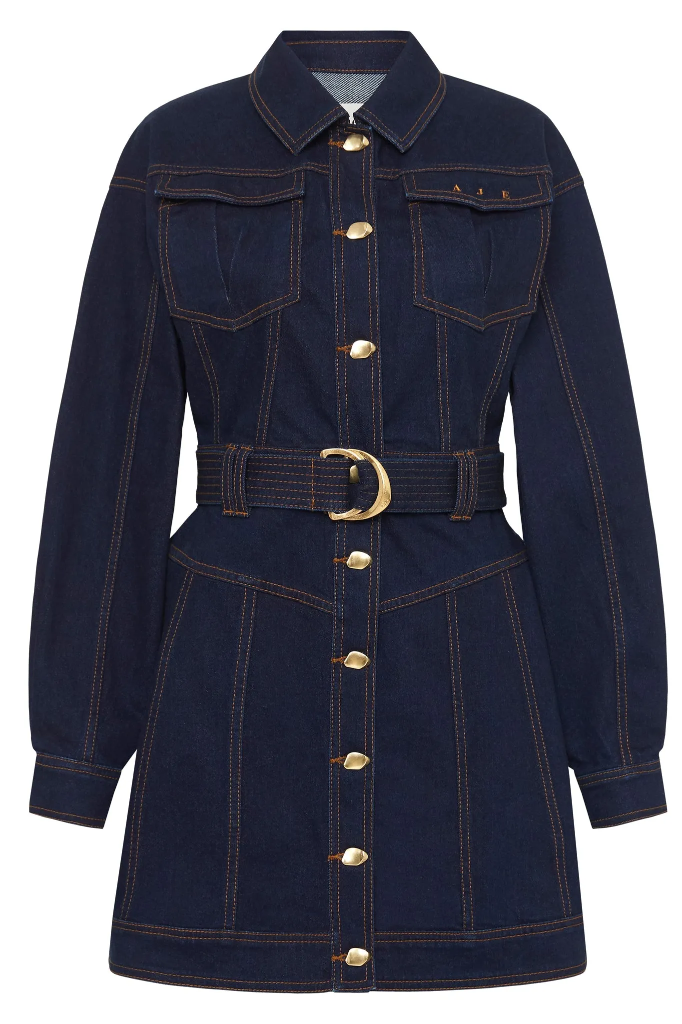 Philia Belted Denim Dress sold by Aje product image thumbnail 2