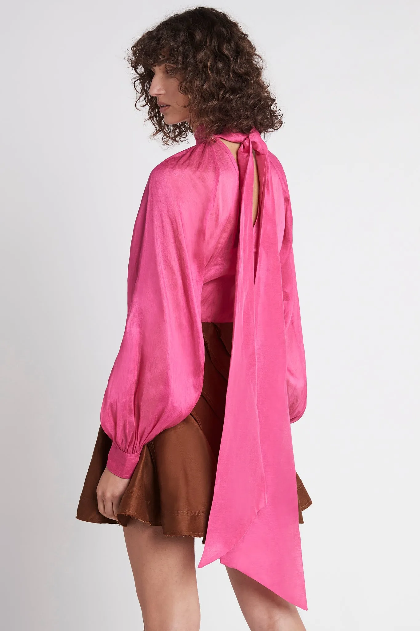 Admiration Bow Back Blouse sold by Aje product image thumbnail 5