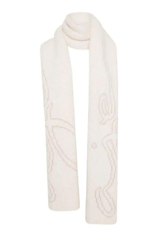 Wavelength Logo Scarf made by Aje